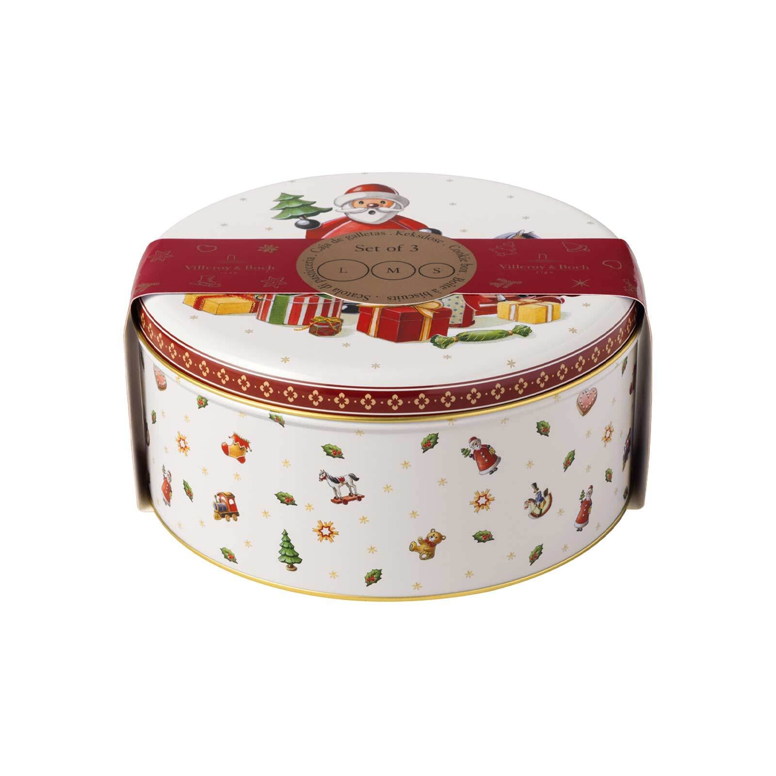 Villeroy & Boch Vorratsdose »Keksdosen-Set Winter Collage 3er Set bunt« handwäsche empfohlen
