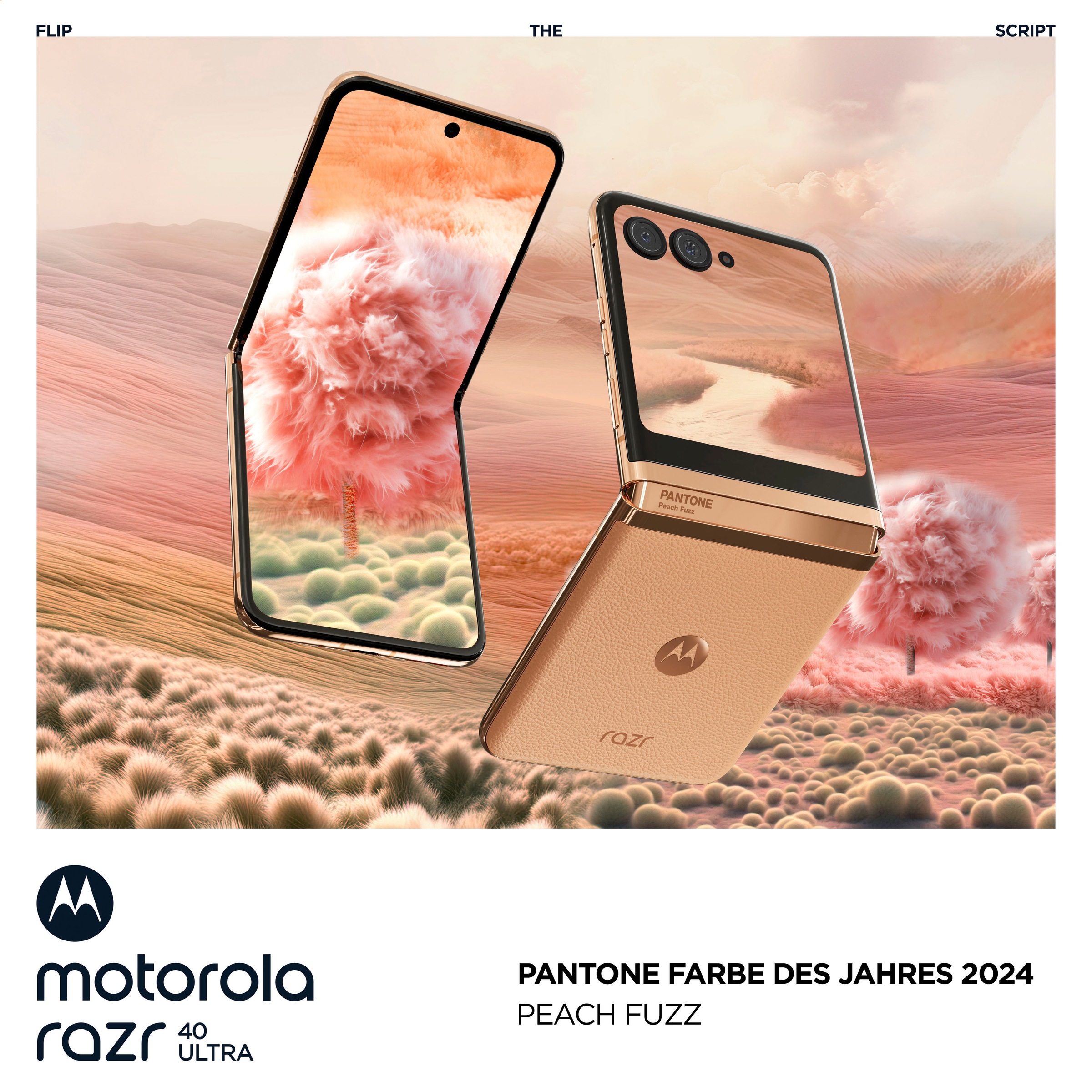 Motorola Smartphone »Motorola razr40 ultra«, GB Glacier Speicherplatz, cm/6,9 256 ➥ 3 MP UNIVERSAL Kamera 12 | 17,52 Garantie Jahre Zoll, XXL Blue