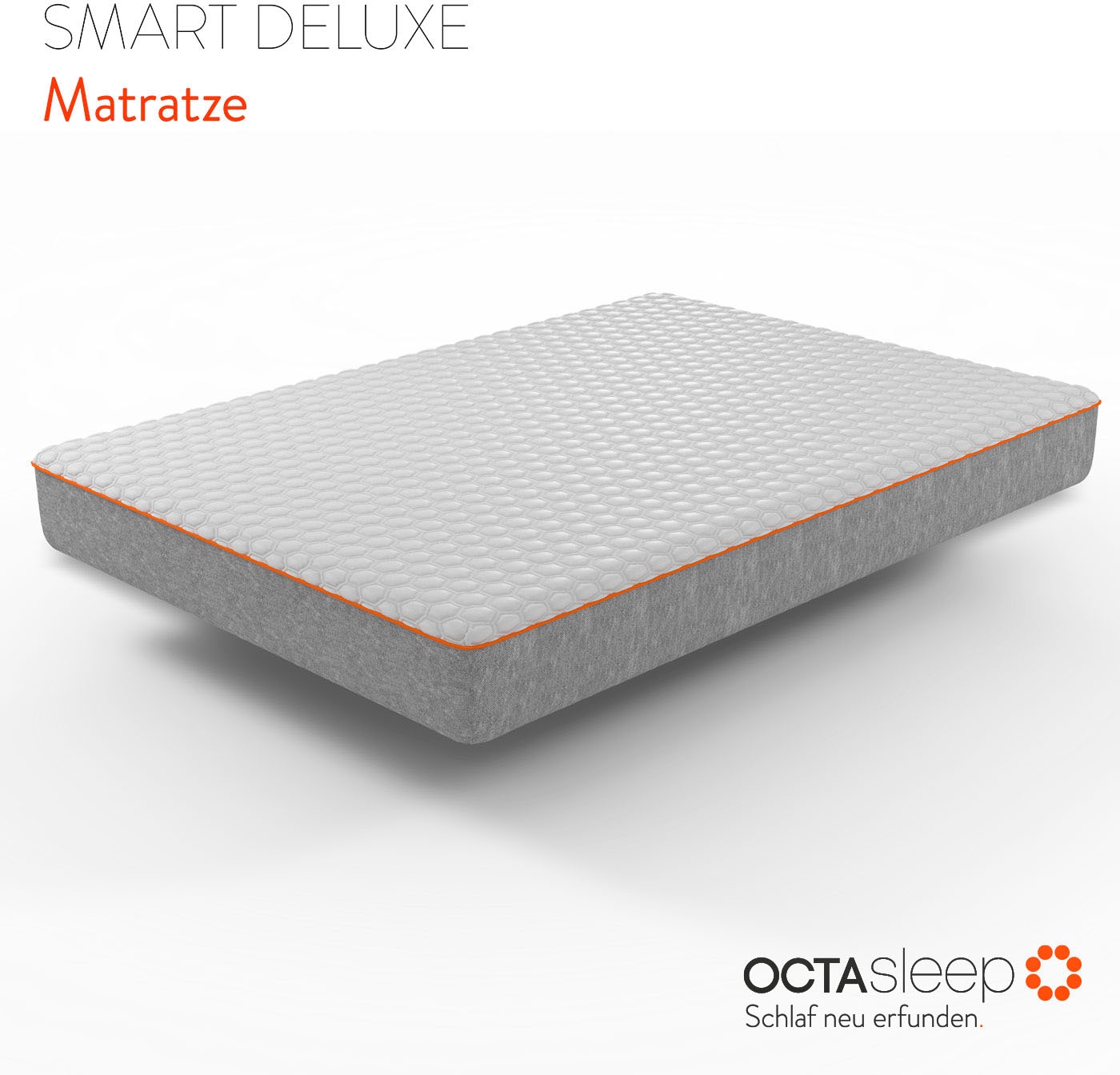 OCTAsleep Komfortschaummatratze »Octasleep Smart Deluxe Mattress«, 20 cm hoch, Raumgewicht: 38 kg/m³, (1 St., 1-tlg.)