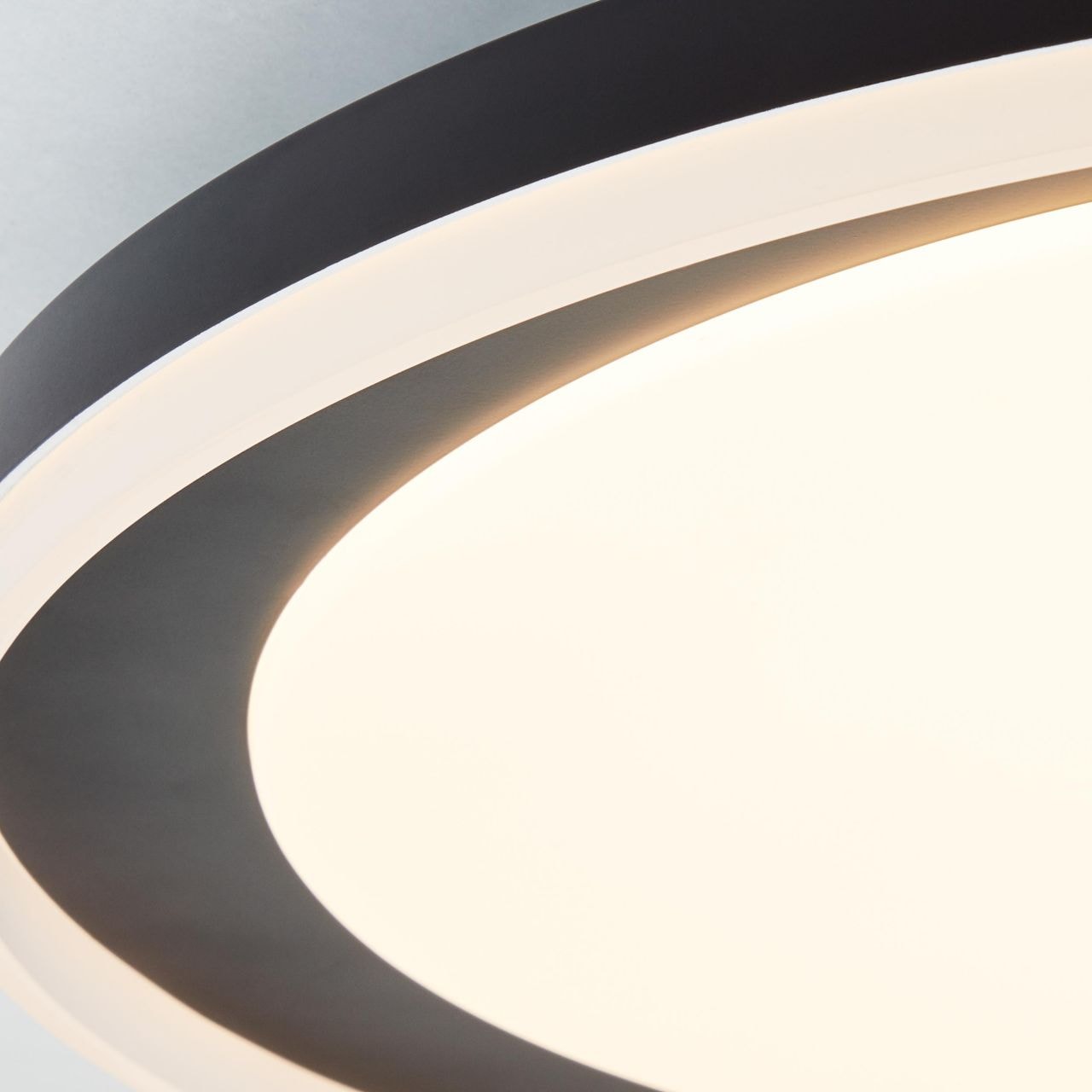 Brilliant LED Deckenleuchte »Pederson«, 1 flammig-flammig, Ø 45 cm, 2300  lm, warmweiß, Metall/Kunststoff, schwarz online kaufen | mit 3 Jahren XXL  Garantie