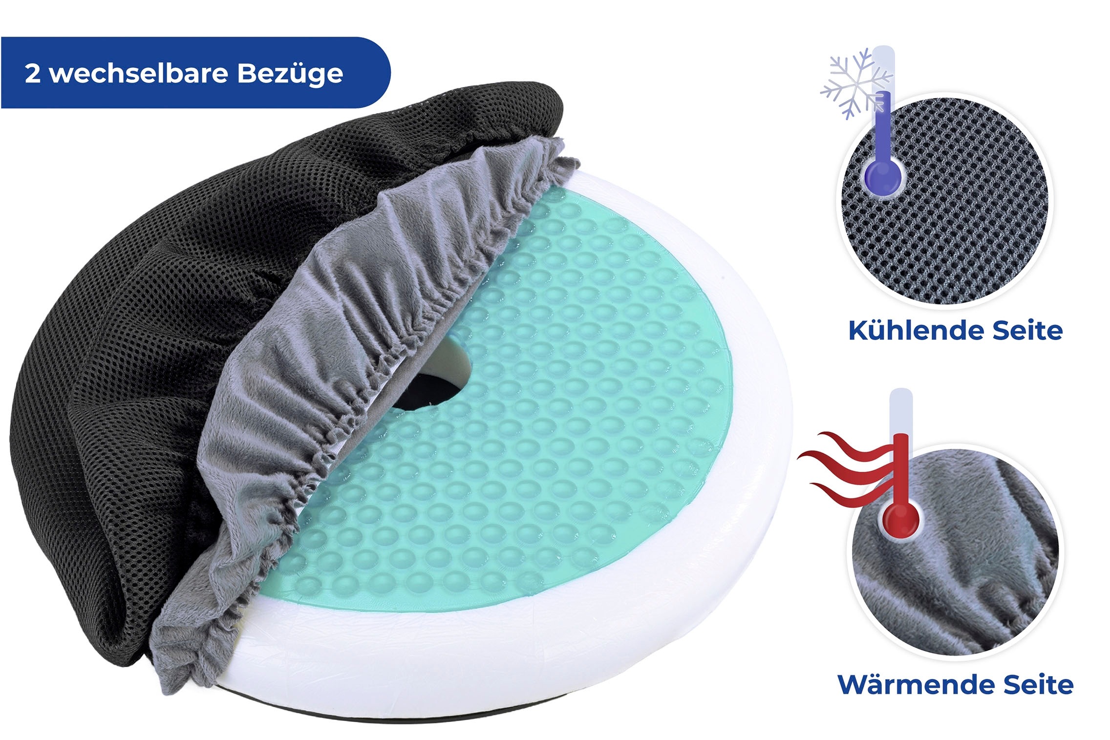 Maximex Drehkissen »Orthopädisches Visco-Drehkissen, 360°« belastbar bis 150 kg