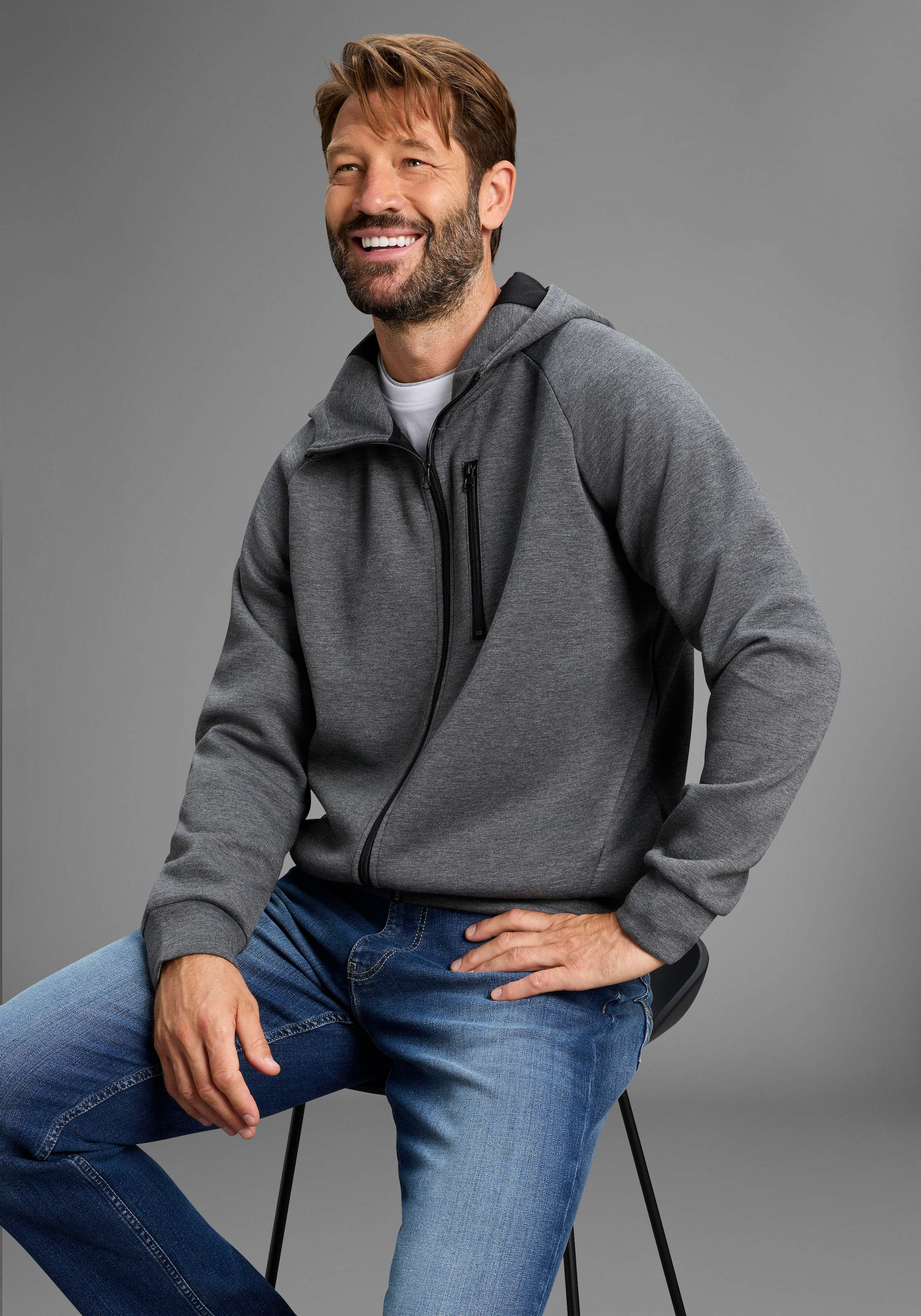 H.I.S Kapuzensweatjacke perfekt für Alltag & Outdoor-Aktivitäten