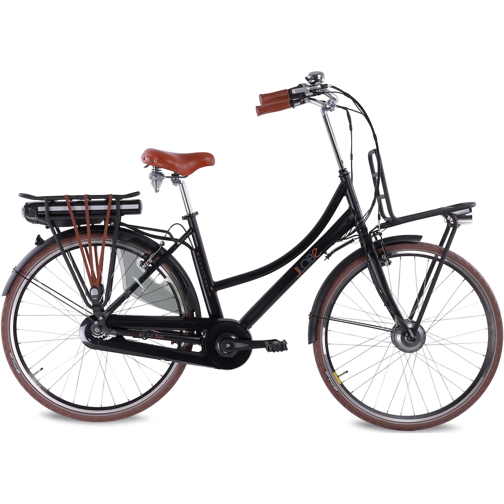 LLobe E-Bike »Rosendaal 3 Lady, 13Ah«, 7 Gang, Shimano, Frontmotor 250 W