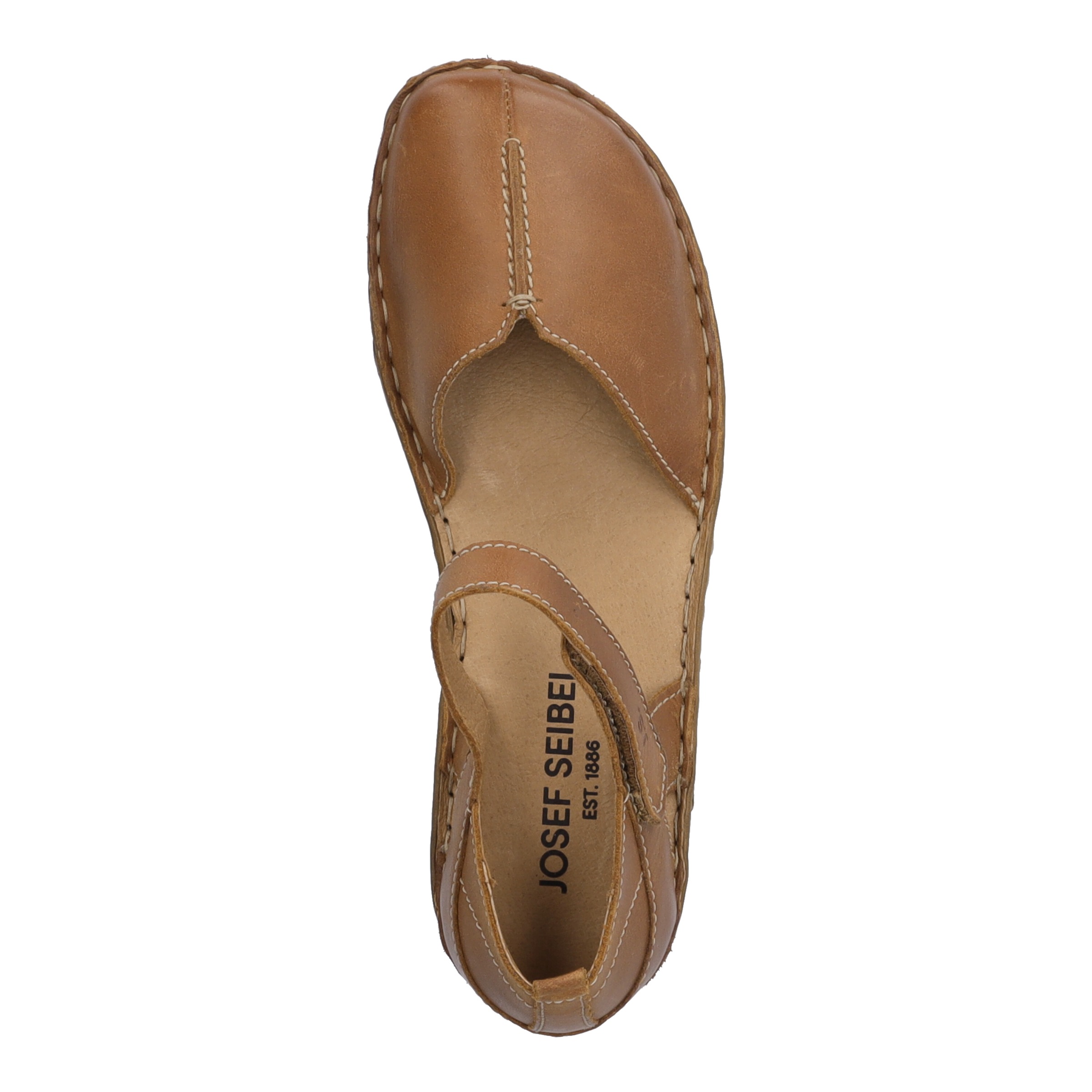 Josef Seibel Riemchenballerina »ROSALIE 42«  , Sandale, Spangenschuh, Komfortschuh mit Klettverschluss