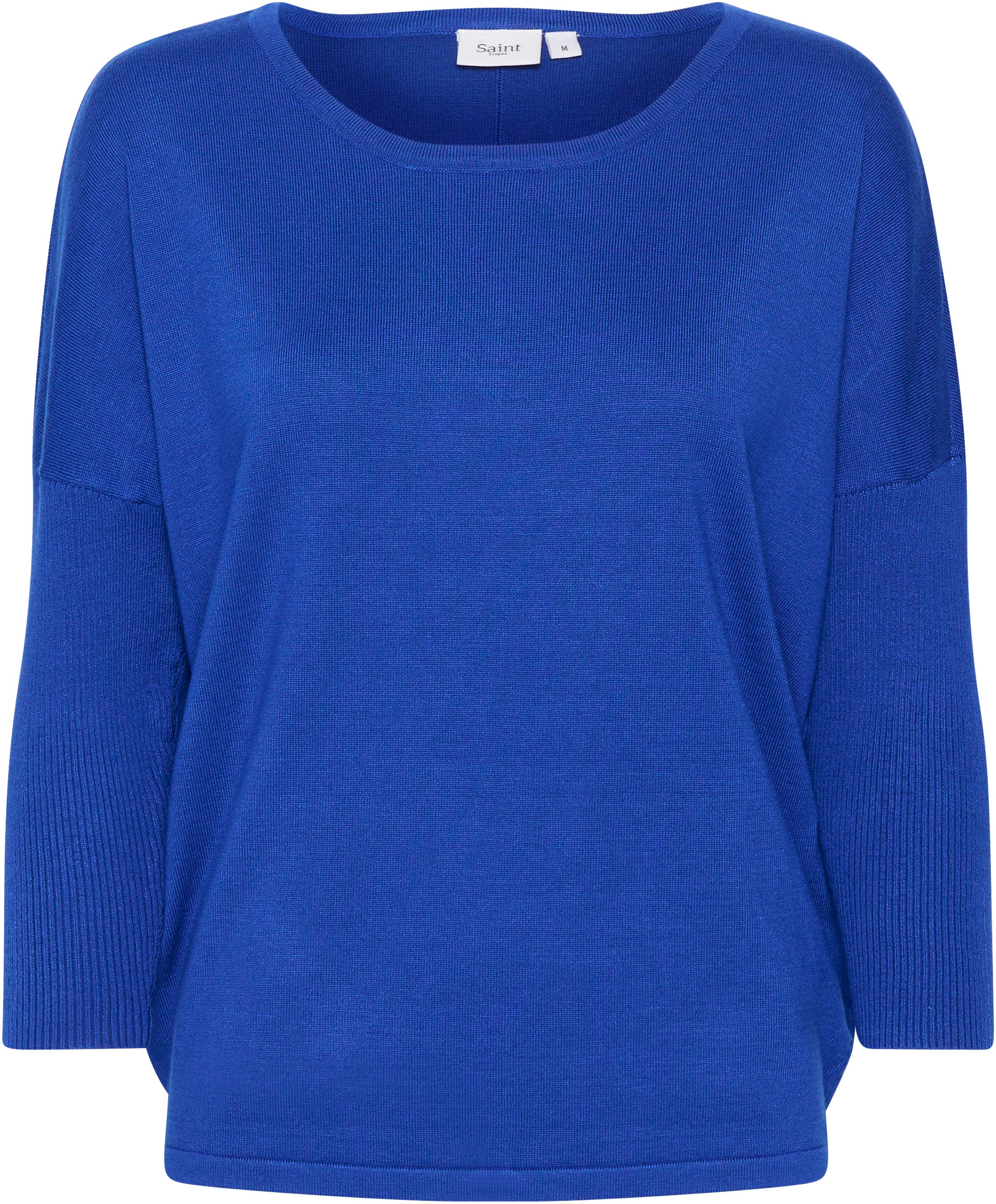 Saint Tropez Rundhalspullover »A2561, MilaSZ R-Neck«