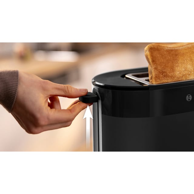 BOSCH Toaster »MyMoment TAT2M123«, 2 Schlitze, für 2 Scheiben, 950 W,  integrierter Brötchenaufsatz, Auftaufunktion, Brotzentrierung, AutoOff mit  3 Jahren XXL Garantie