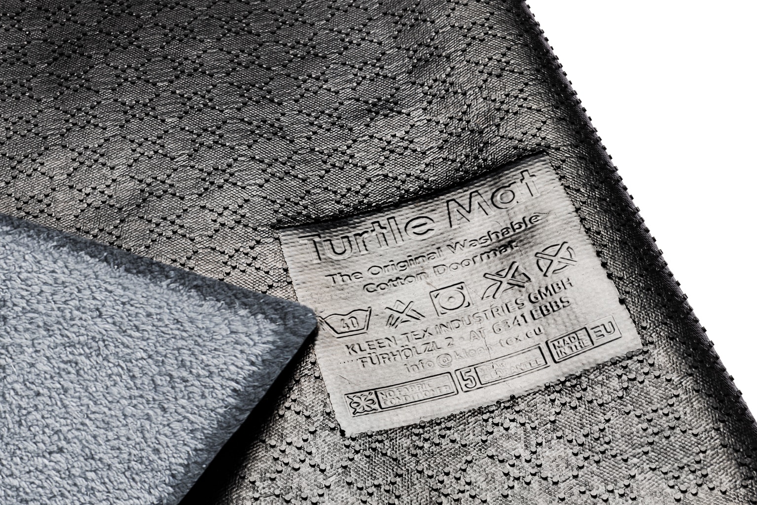 Turtle Mat Fußmatte »Paws Grey«, rechteckig, 9 mm Höhe