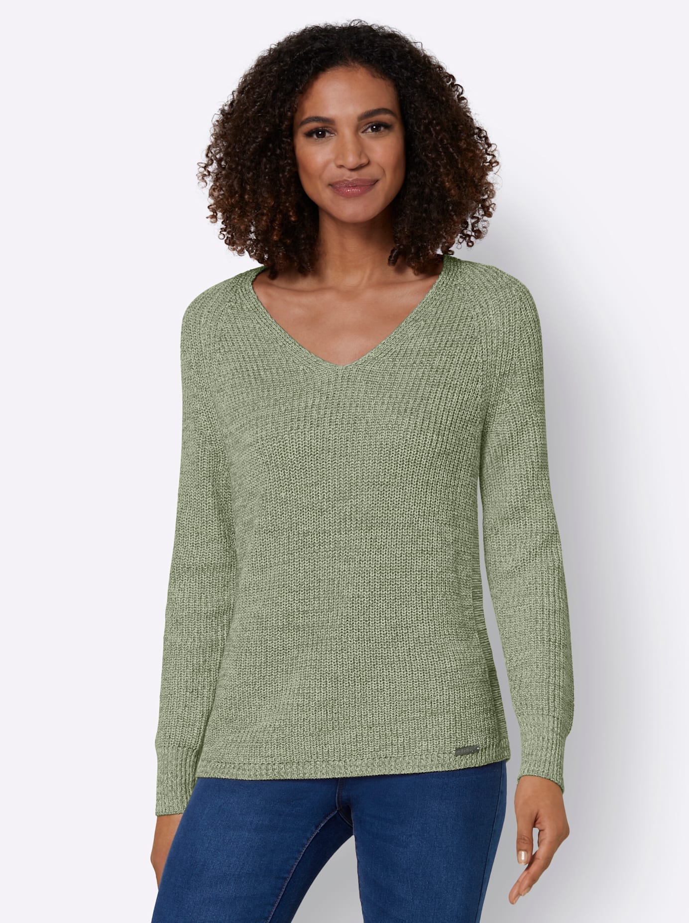 Casual Looks V-Ausschnitt-Pullover »Pullover«