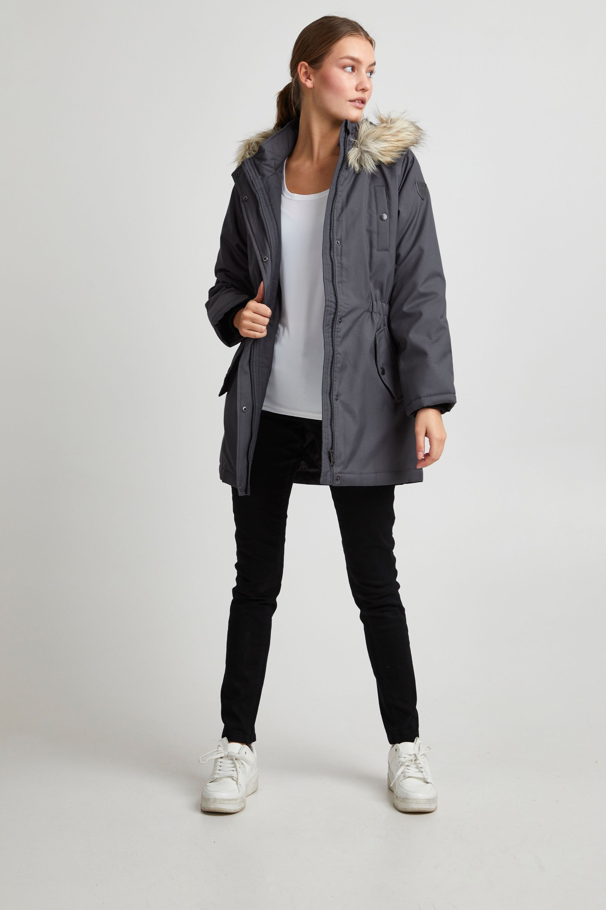 OXMO Winterjacke »Winterjacke OXMaribel«, mit Kapuze