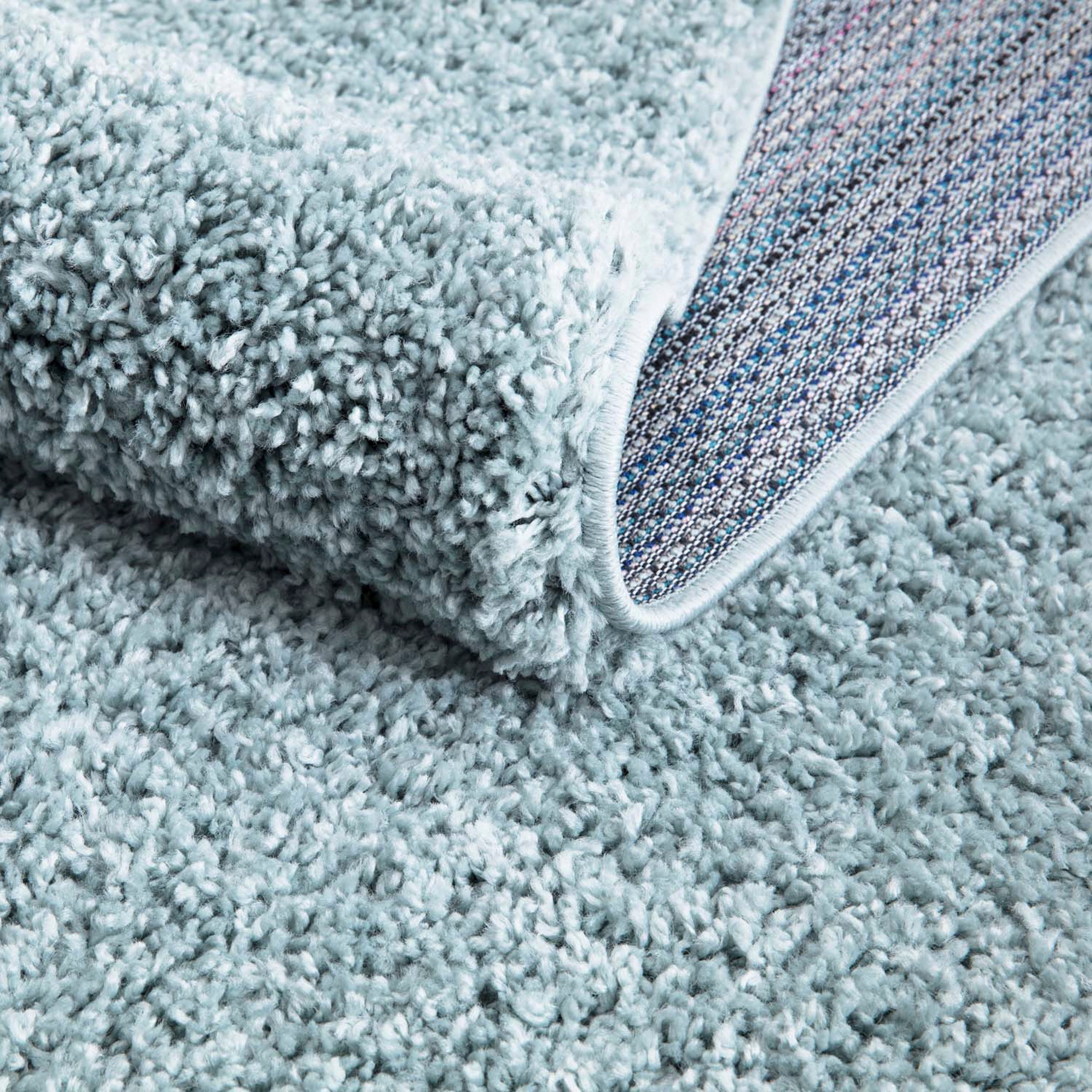 Carpet City Hochflor-Teppich »City Shaggy«, rund, 30 mm Höhe, Teppich Langflor, Uni, Shaggy, flauschig-weich