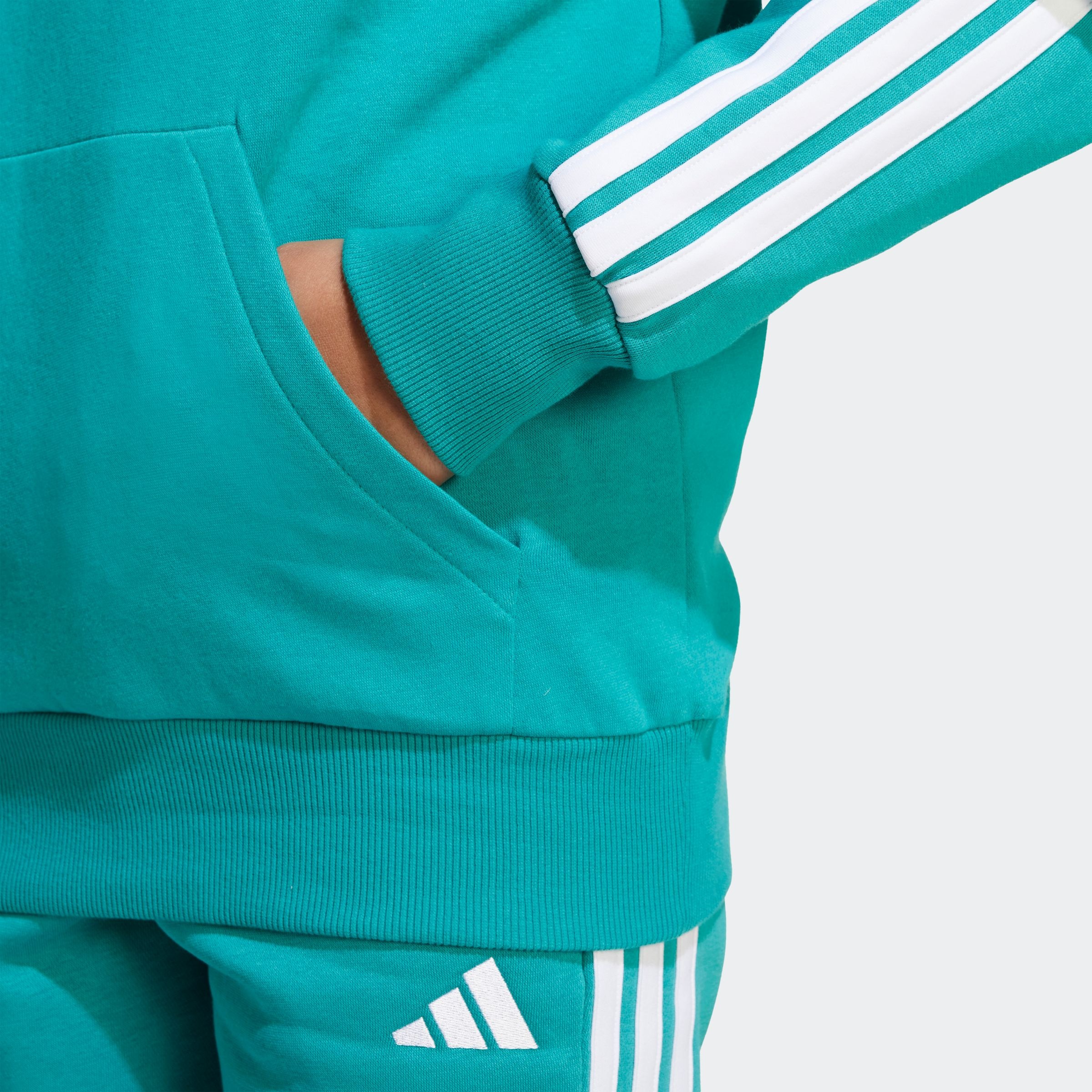 adidas Sportswear Kapuzensweatshirt »J 3S FL HD 225«
