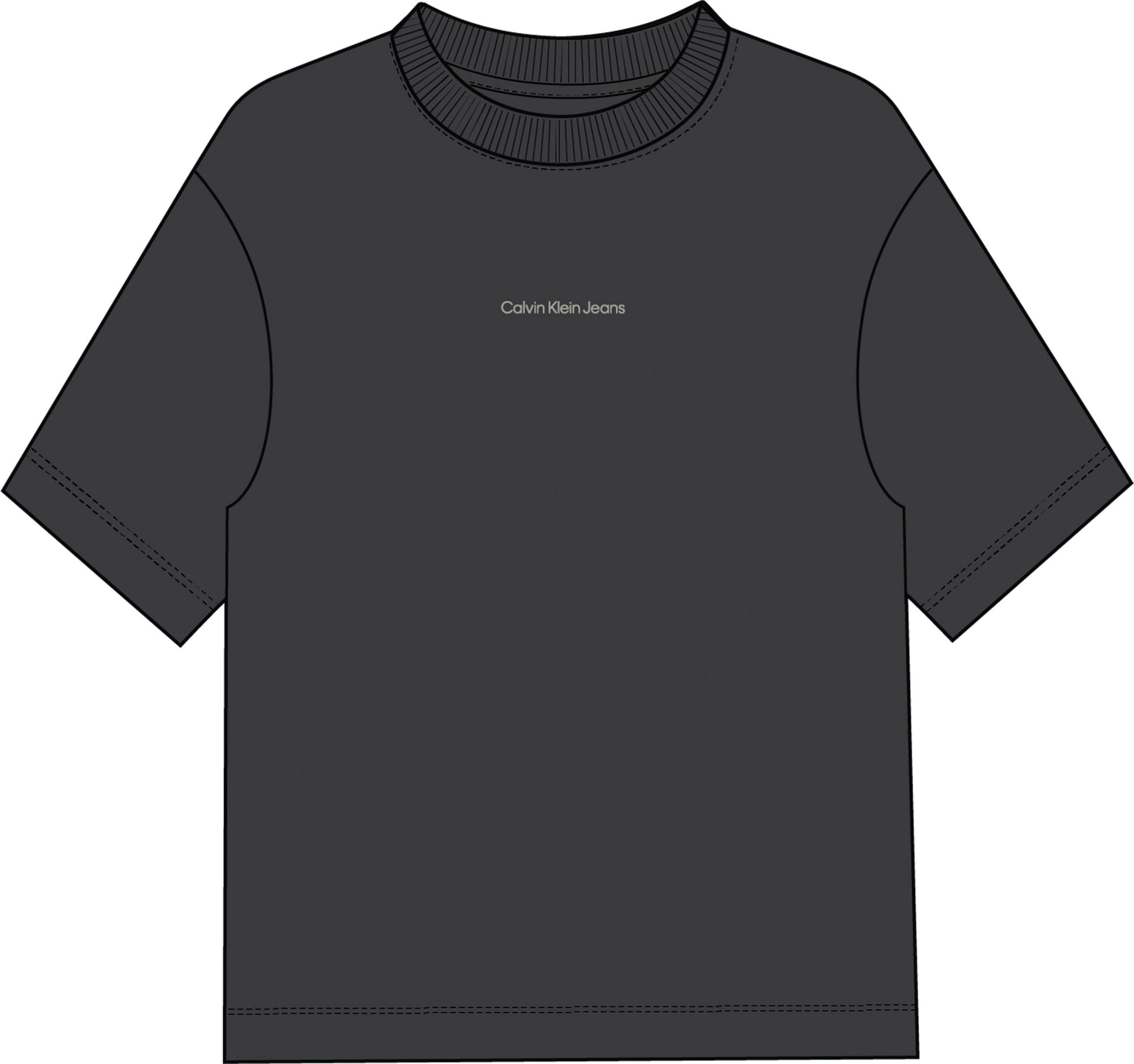 Calvin Klein Jeans T-Shirt LIGHTBOX Rundhalsausschnitt ♕ mit bei »BACK TEE«, CK hohem
