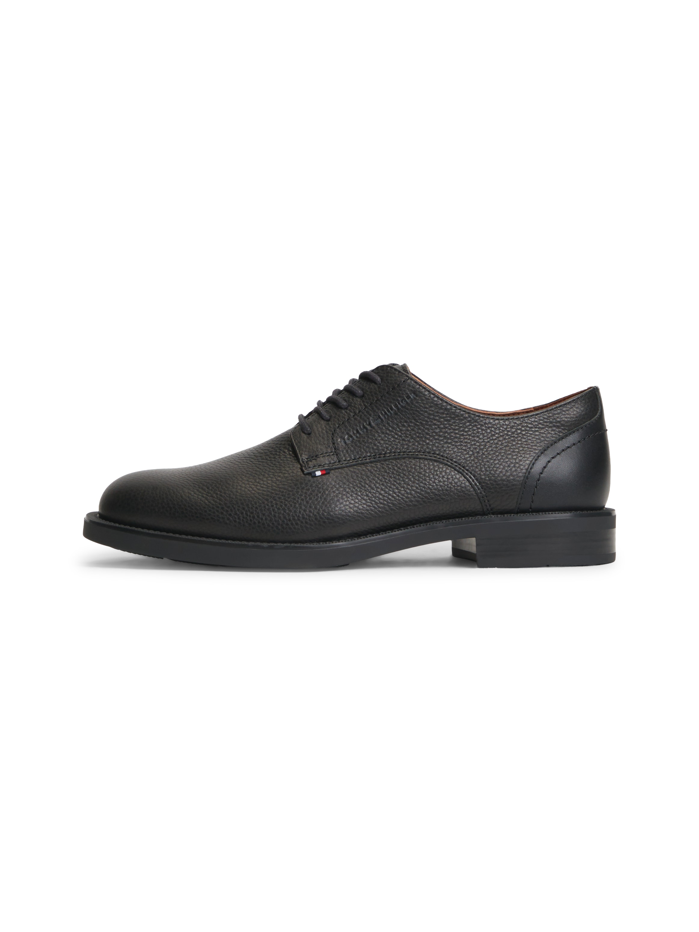 Tommy Hilfiger Schnürschuh »LTH MIX DRESS HILFIGER SHOE«  Abendschuh, Businessschuh mit seitlicher Logoprägung