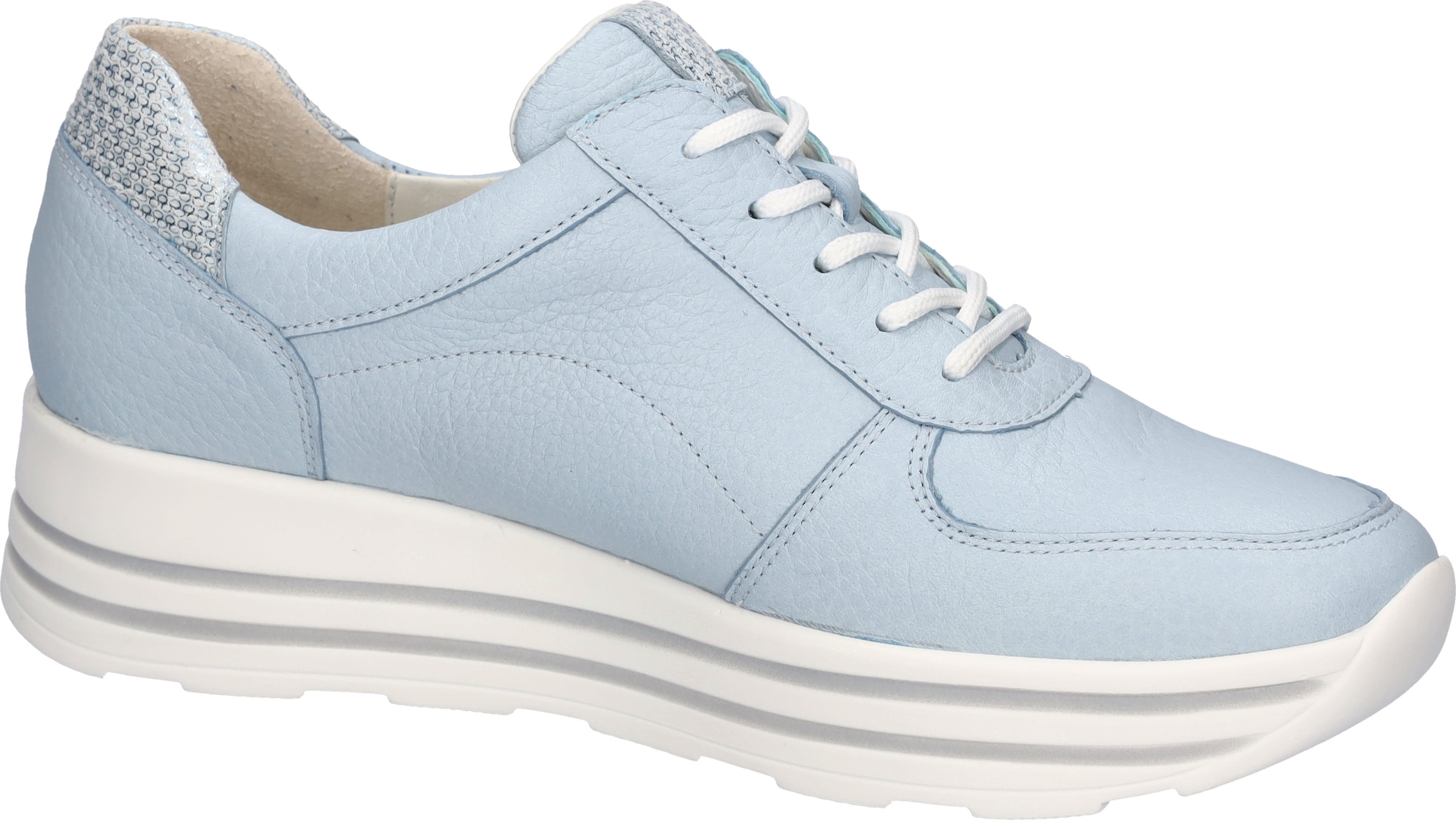 Waldläufer Plateausneaker »H-LANA«  Komfortschuh, Halbschuh, Bequemschuh in Komfortweite H (= sehr weit)