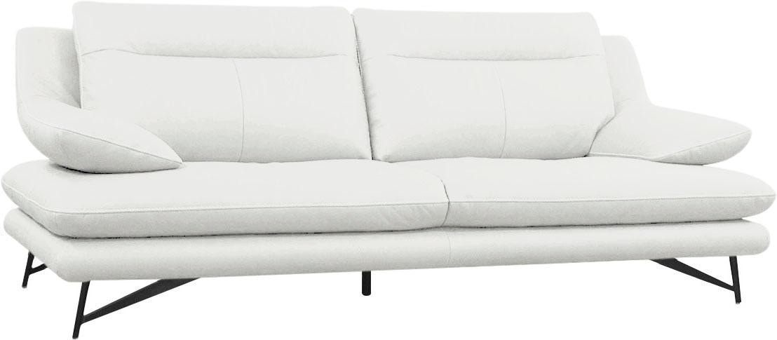 CALIA ITALIA 2-Sitzer »Cezanne, italienisches Design trifft erstklassigen Sitzkomfort, Leder«, Edles Designsofa in besonders langlebigen & pflegeleichten Lederarten