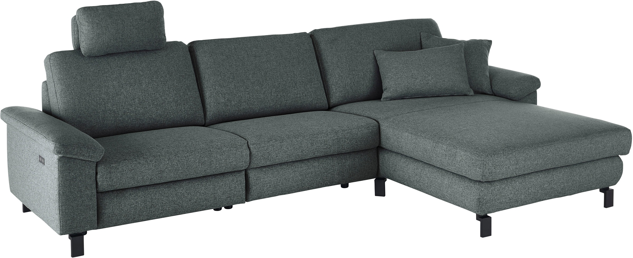 3C Candy Ecksofa »Mainau L-Form« Relaxfunktion im 1,5-Sitzer, motorische Schlaffunktion in Longchair