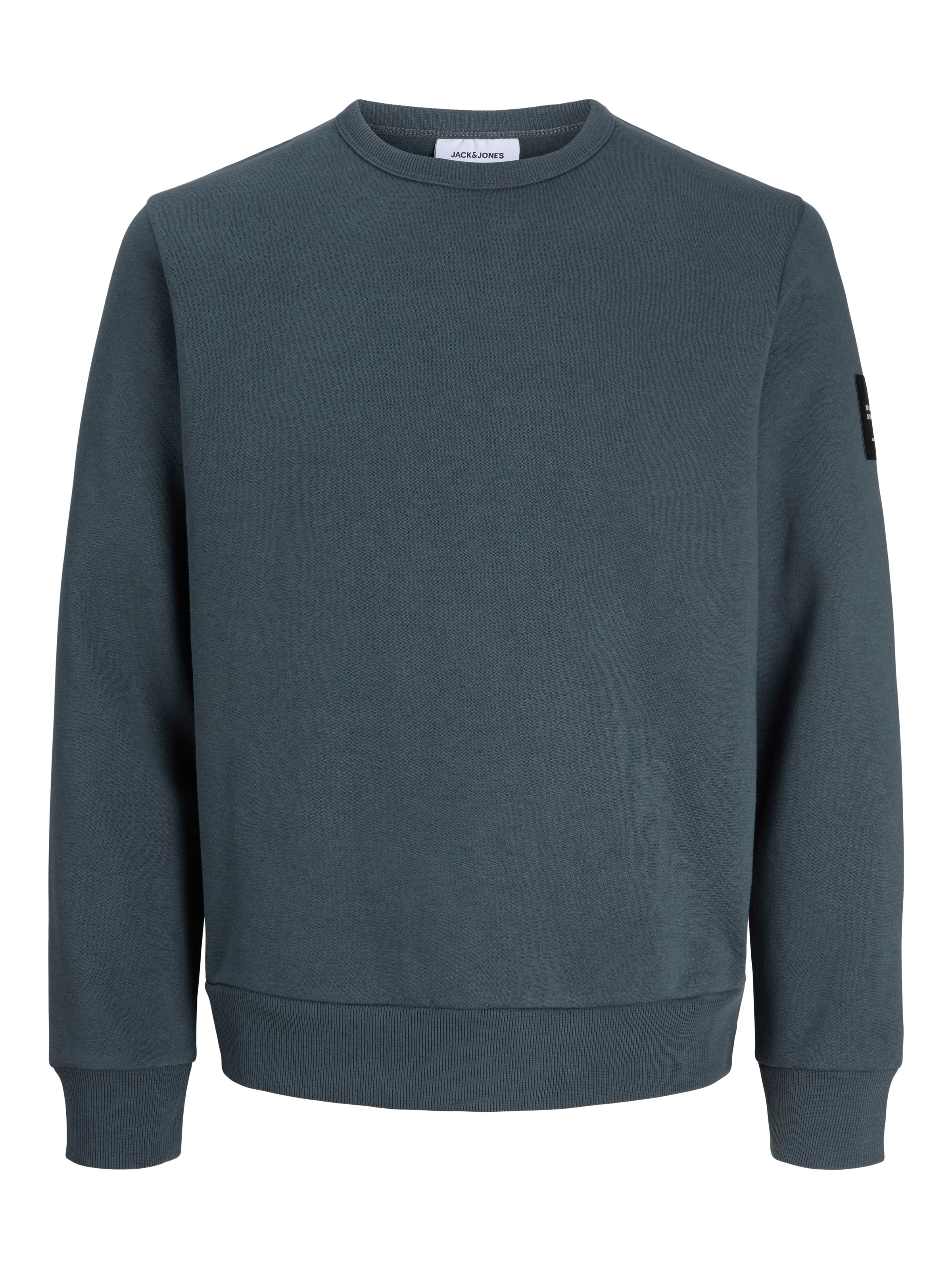 Jack & Jones PlusSize Sweatshirt »JJCLEVELAND SWEAT CREW NECK PLS«, Materialmix, regular fit
