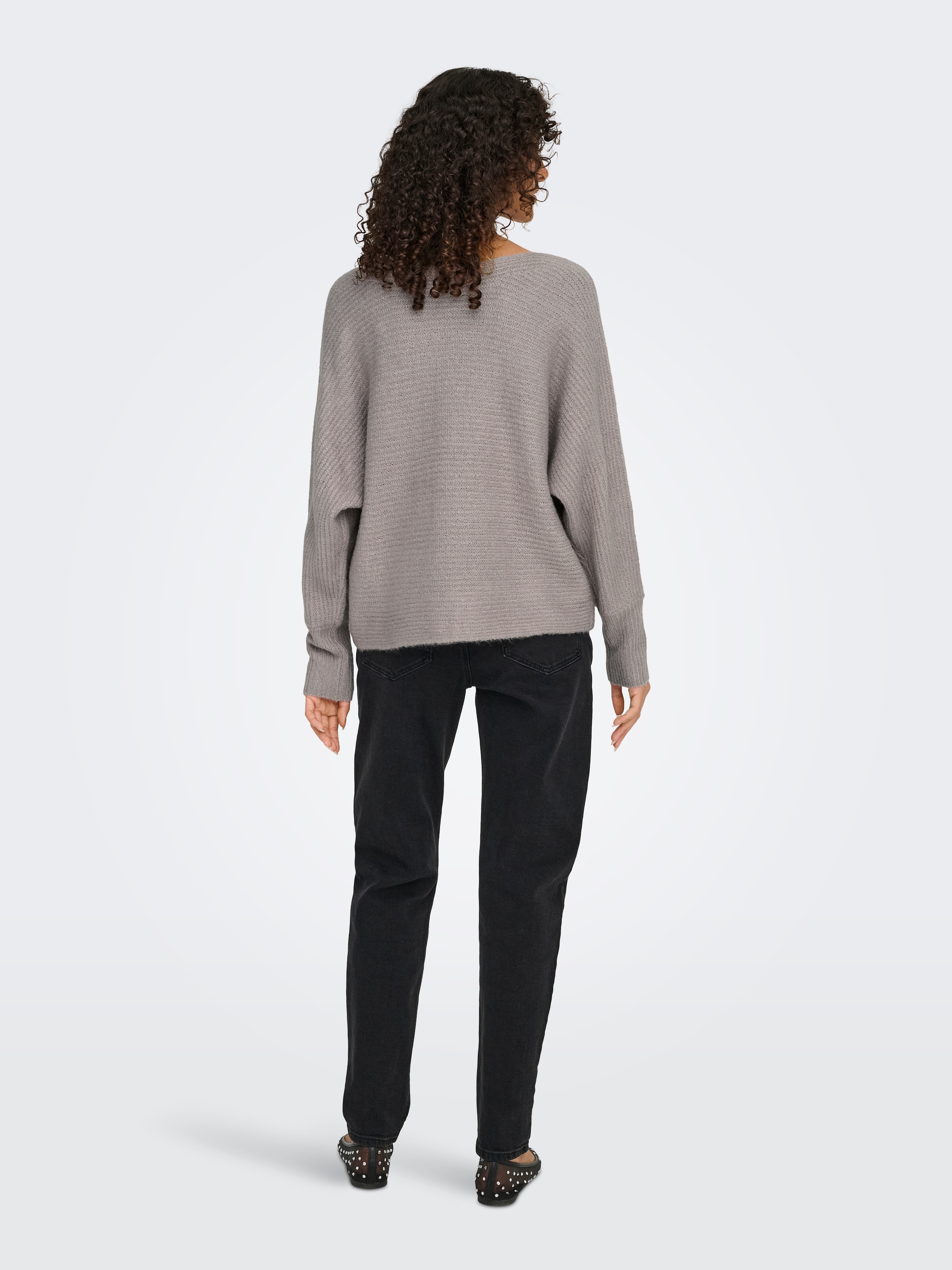 ONLY Strickpullover »ONLDANIELLA L/S PULLOVER KNT NOOS« Materialmix, regular fit