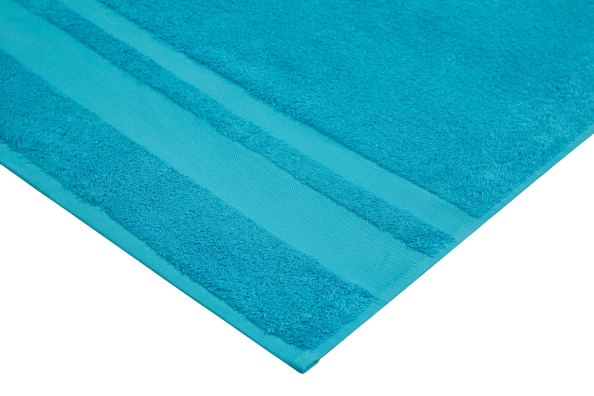 OTTO home Duschtücher »Vanessa, 4 Duschtücher, 70x140cm, in Standard- und Premium-Qualität« Handtücher mit Bordüre, 100% Baumwolle, einfarbig, weich