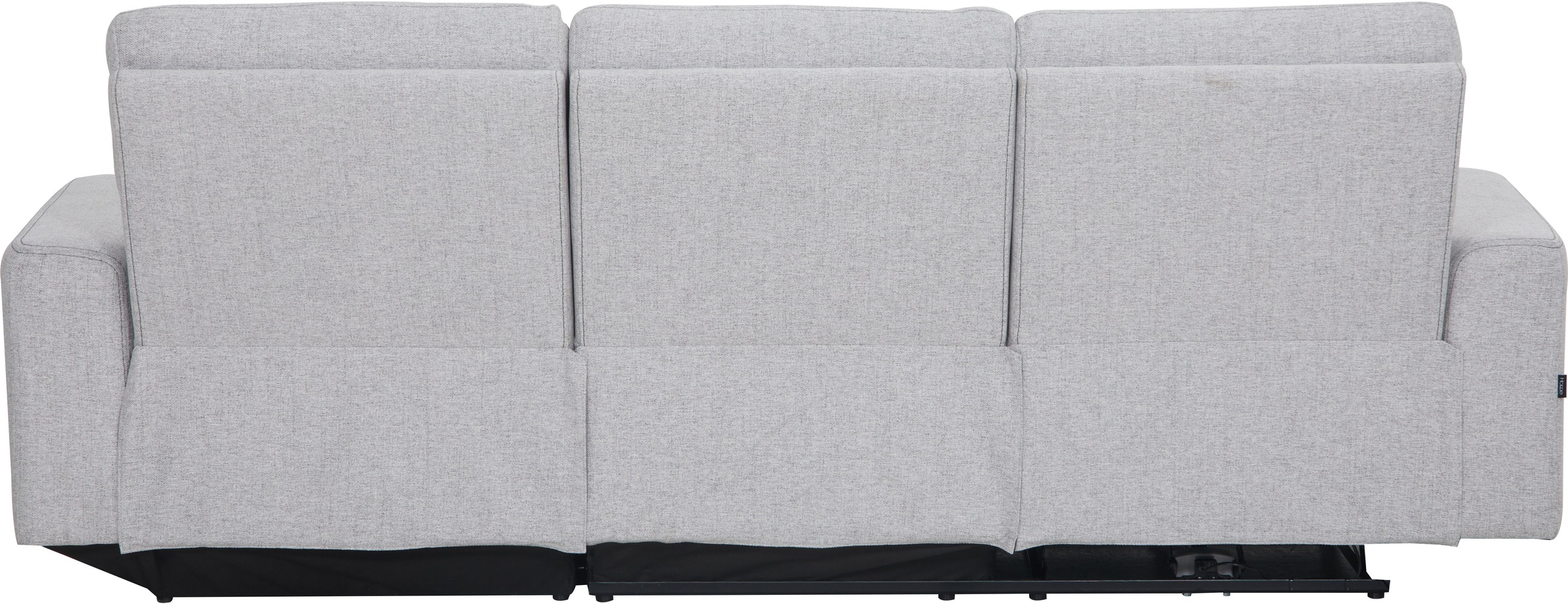 Home affaire Ecksofa »VENOIR, L-Form, 250 cm, manuelle u. elektrische Funktion (m. USB A/C)«, Stauraum unter der Recamiere, 2. Staufach, Federkern