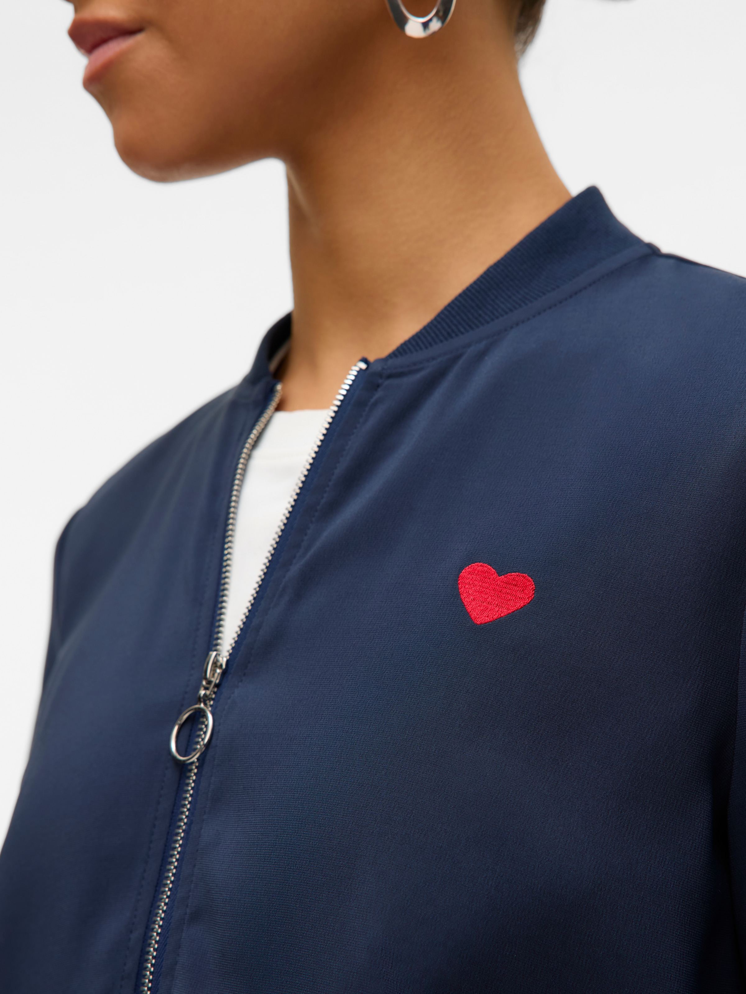 Vero Moda Blouson »VMCOCO L/S BOMBER AOP WVN NOOS« Materialmix