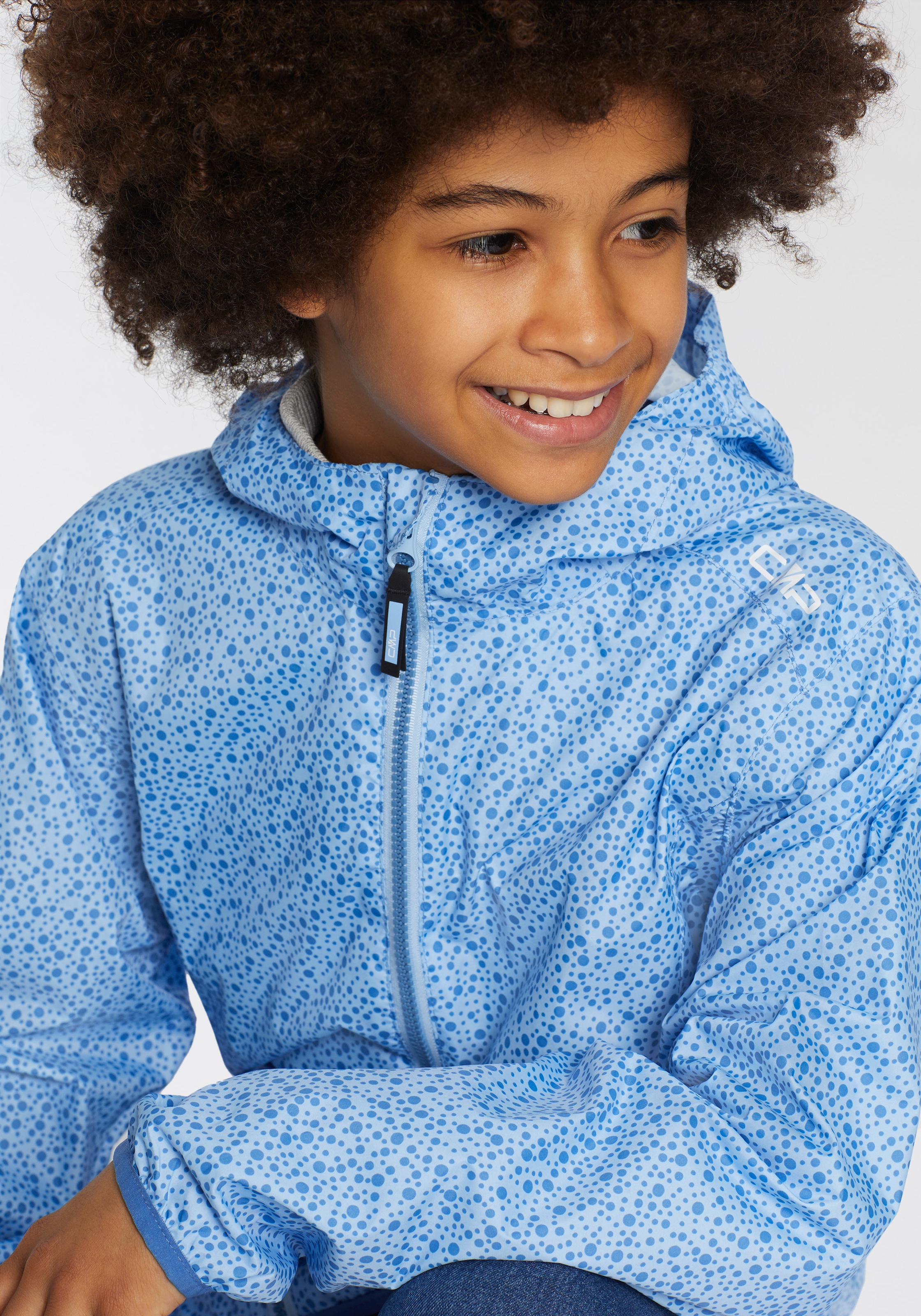 CMP Regenjacke »KID G JACKET RAIN FIX HOOD«, mit Kapuze