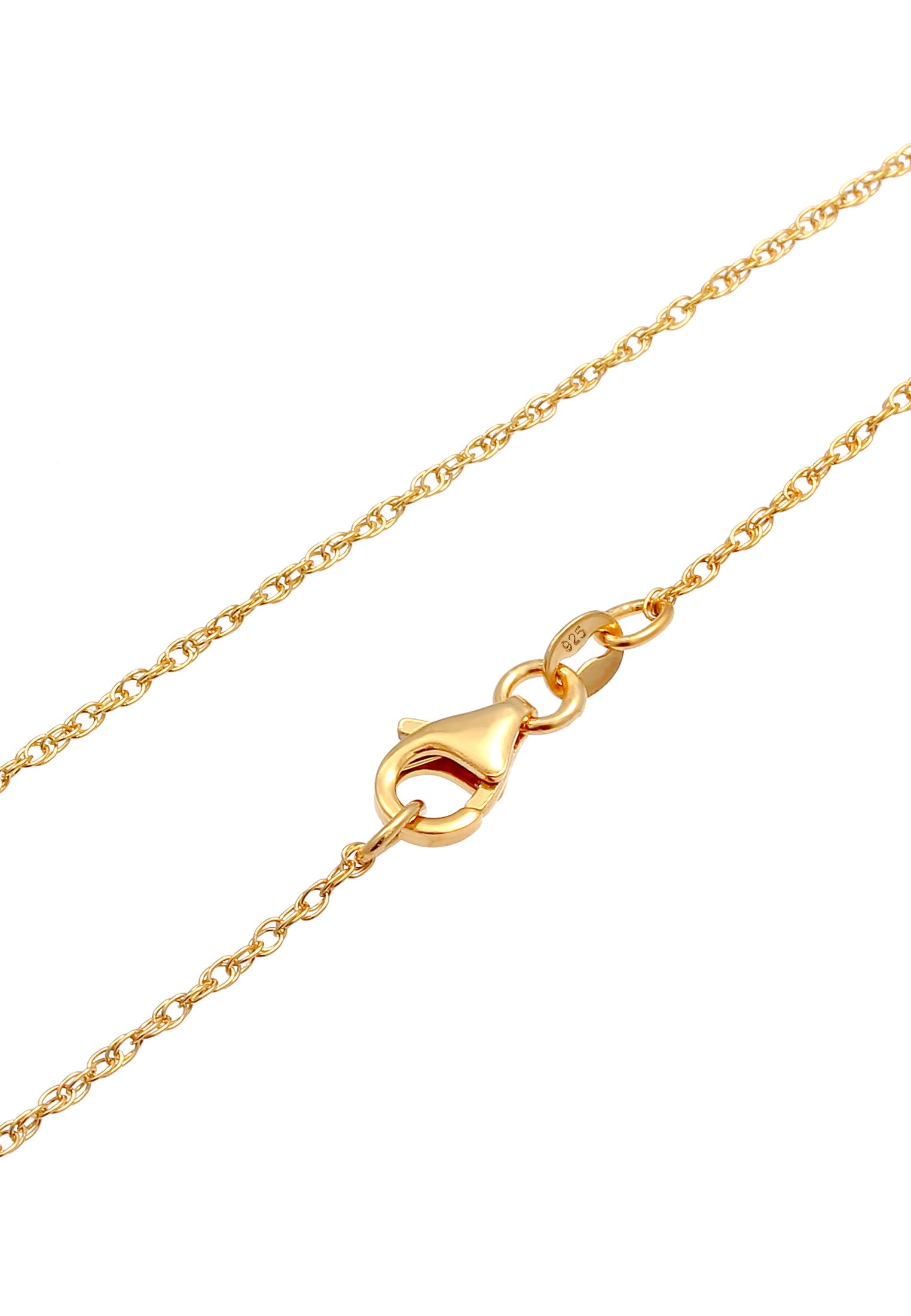 Elli Lange Kette »Halskette Coin Plättchen Mosaik Design 925 Silber«