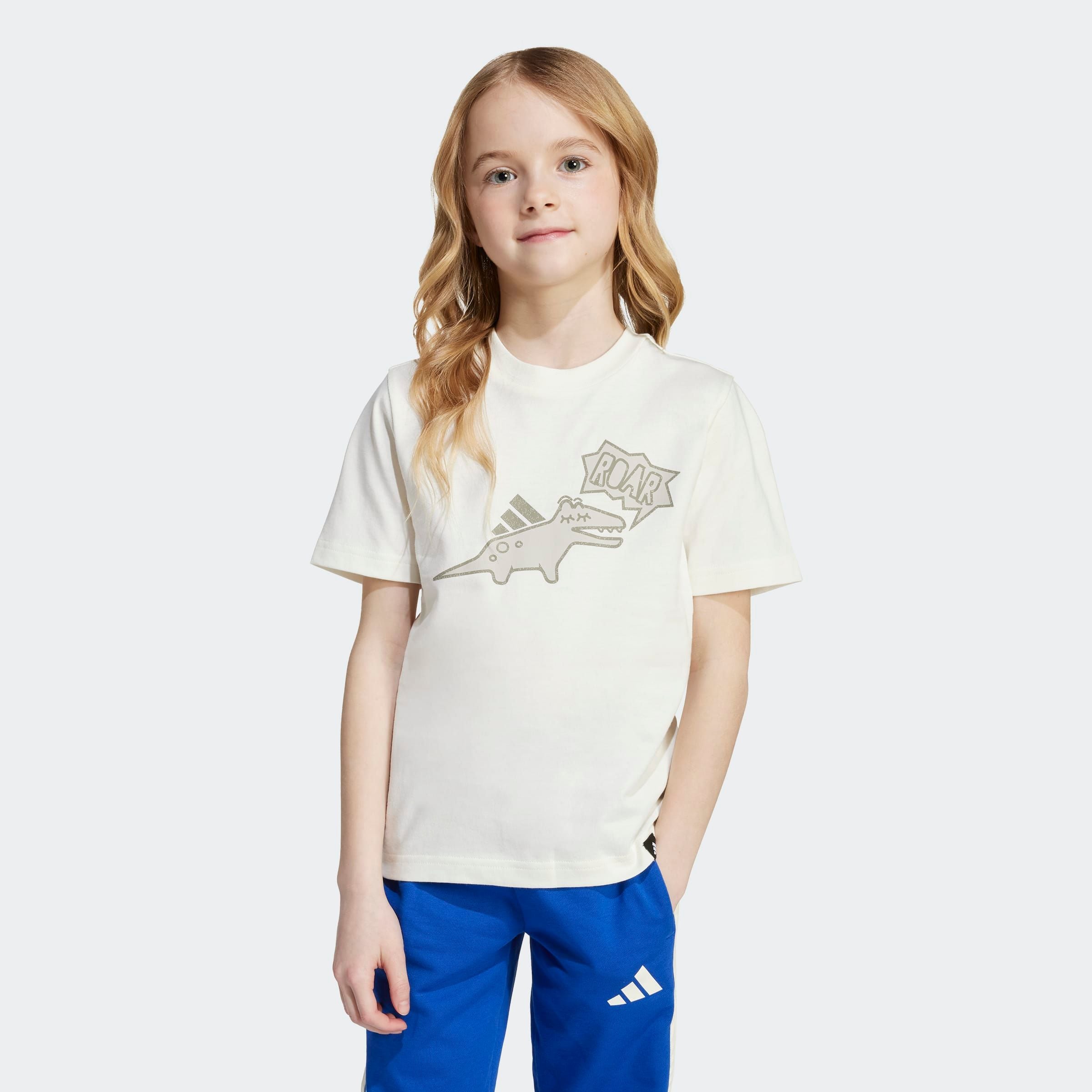 adidas Sportswear T-Shirt »ADIRAPTOR GRAPHIC KINDER« für Kinder, sportlicher Stil, mit auffälliger Grafik, pflegeleicht