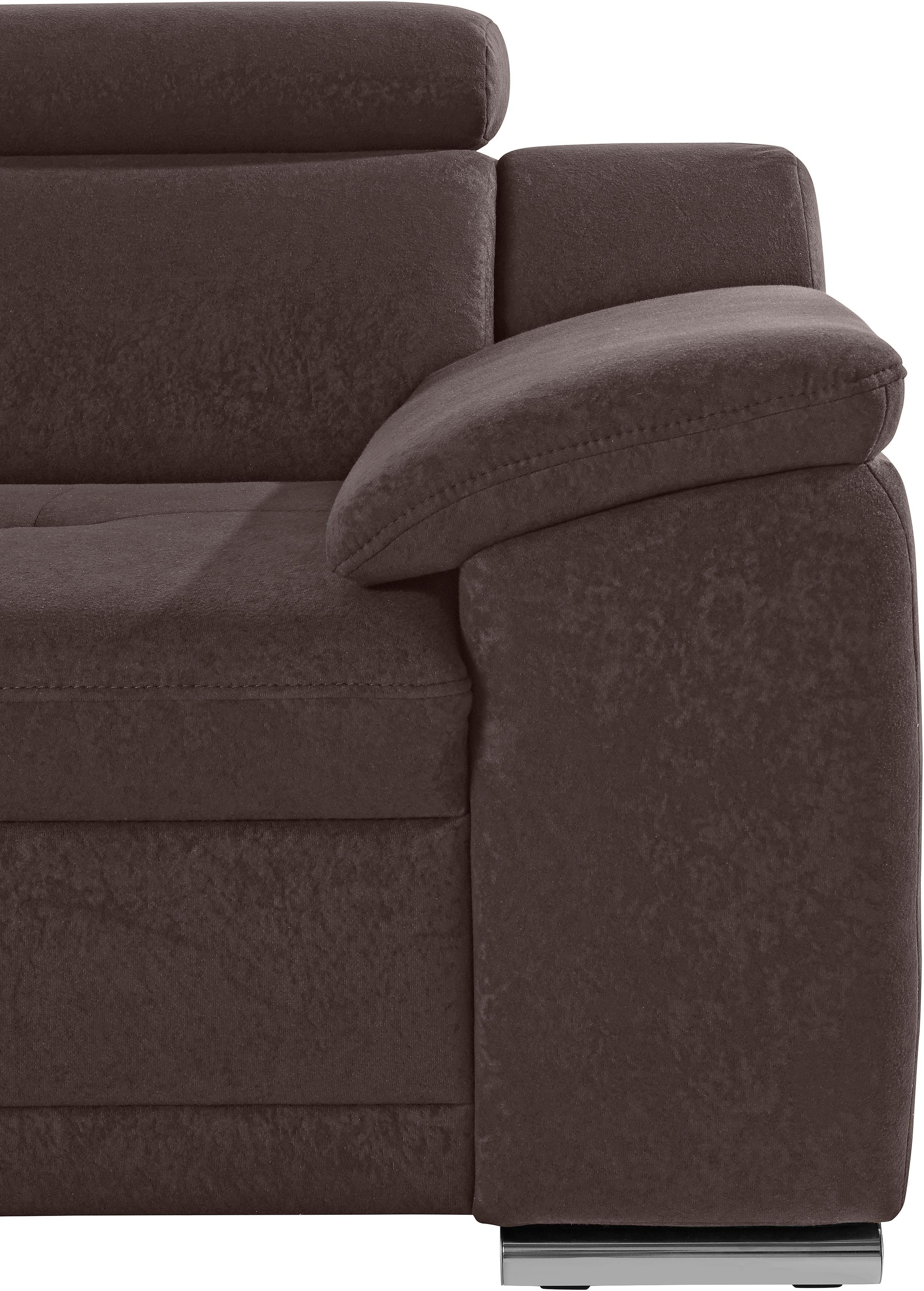 sit&more 2-Sitzer »Andiamo« inklusive Kopfteilverstellung