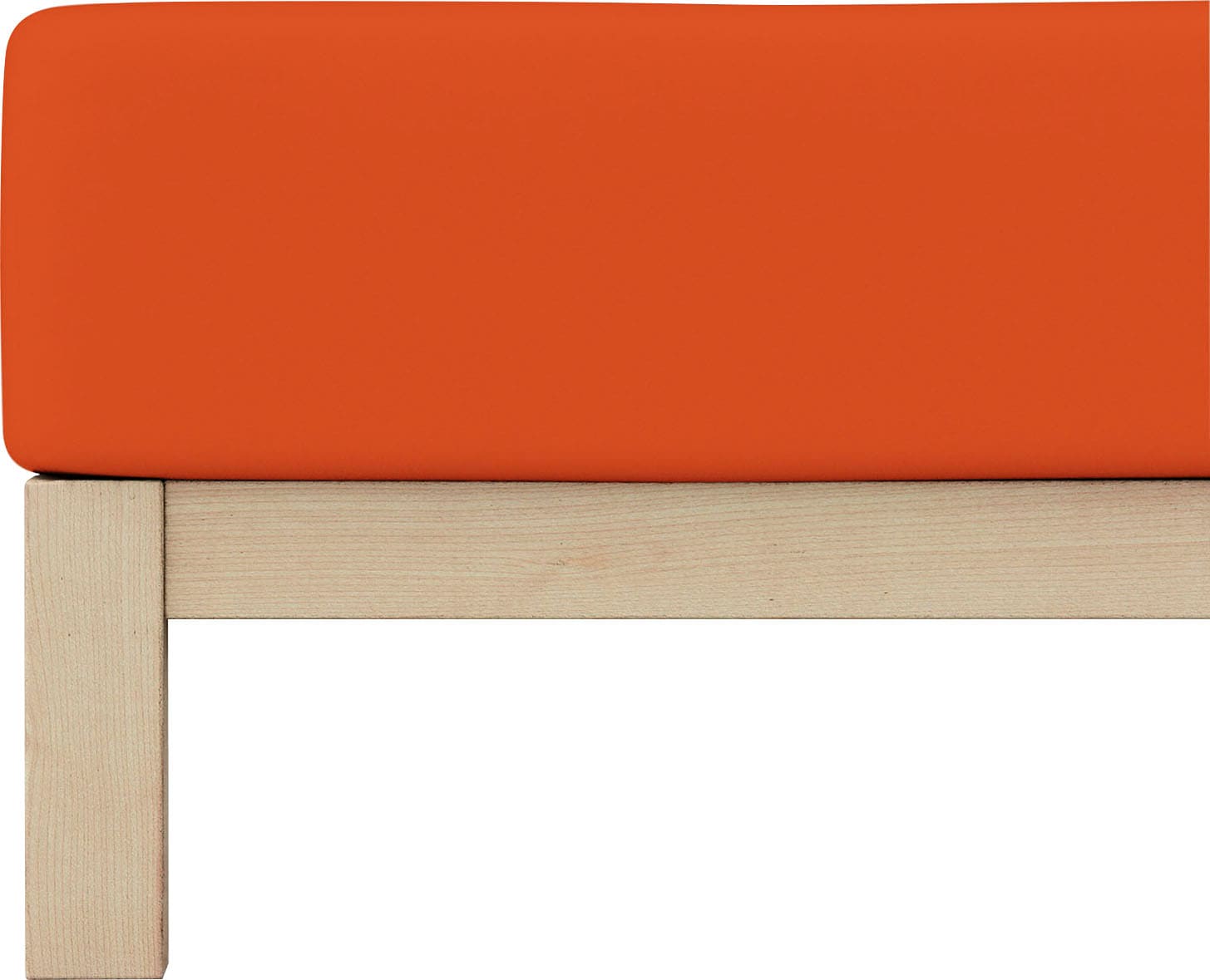 Schlafgut Spannbettlaken »PURE Bio-Baumwolle mit Elasthan, dehnbar blickdicht, straff, Bettlaken« PREMIUM Laken für Matratzen bis 30cm Höhe, in 90x200, 140x200, 180x200