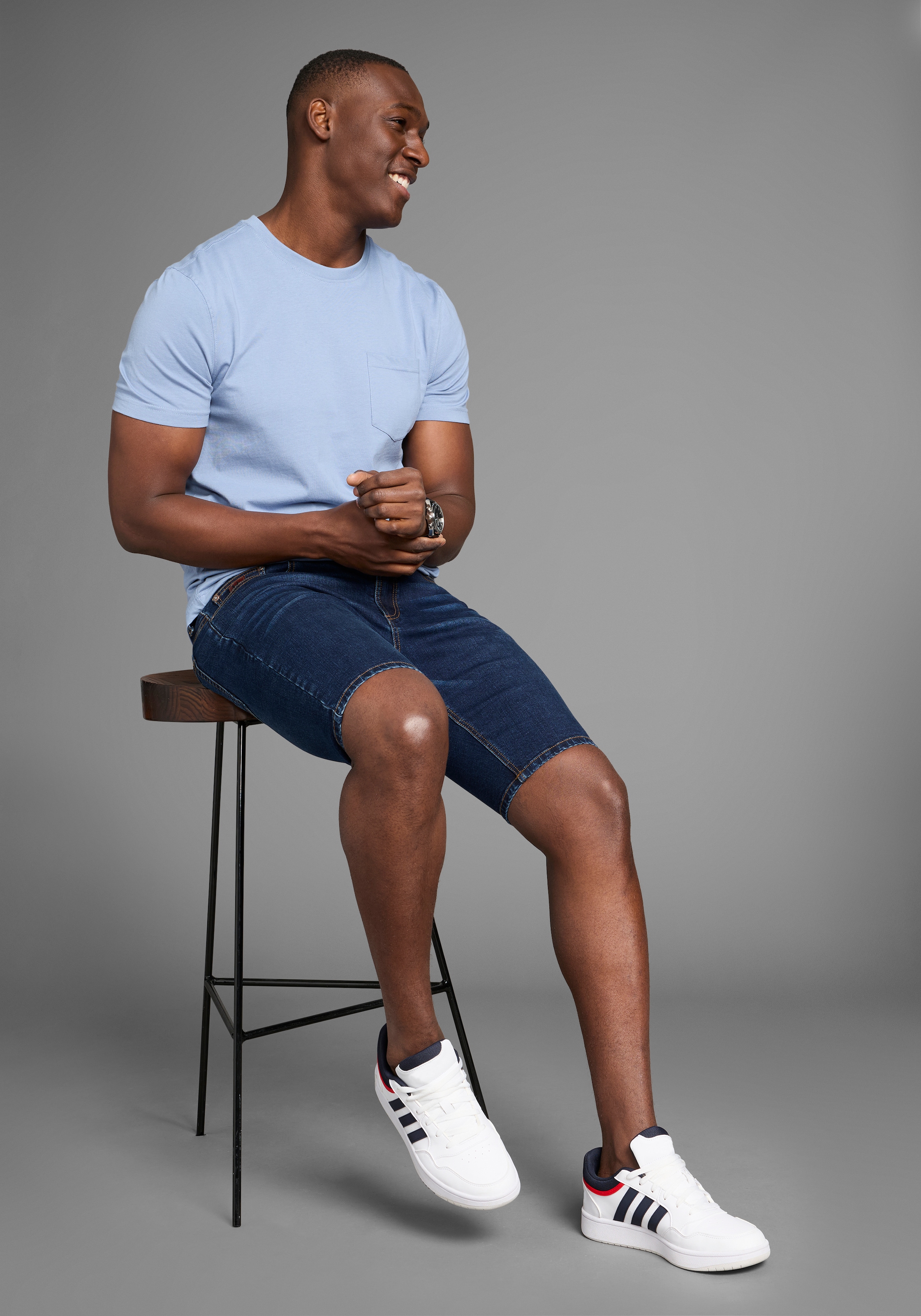Bruno Banani Jeansshorts »Hutch-Shorts«, niedrige Leibhöhe