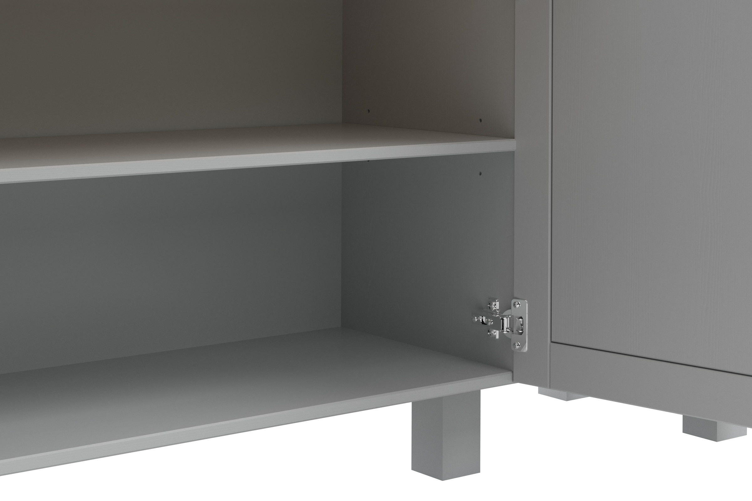 Home affaire Küchenbuffet »Alby2«, Mit Metallgriffen, Breite 125 cm