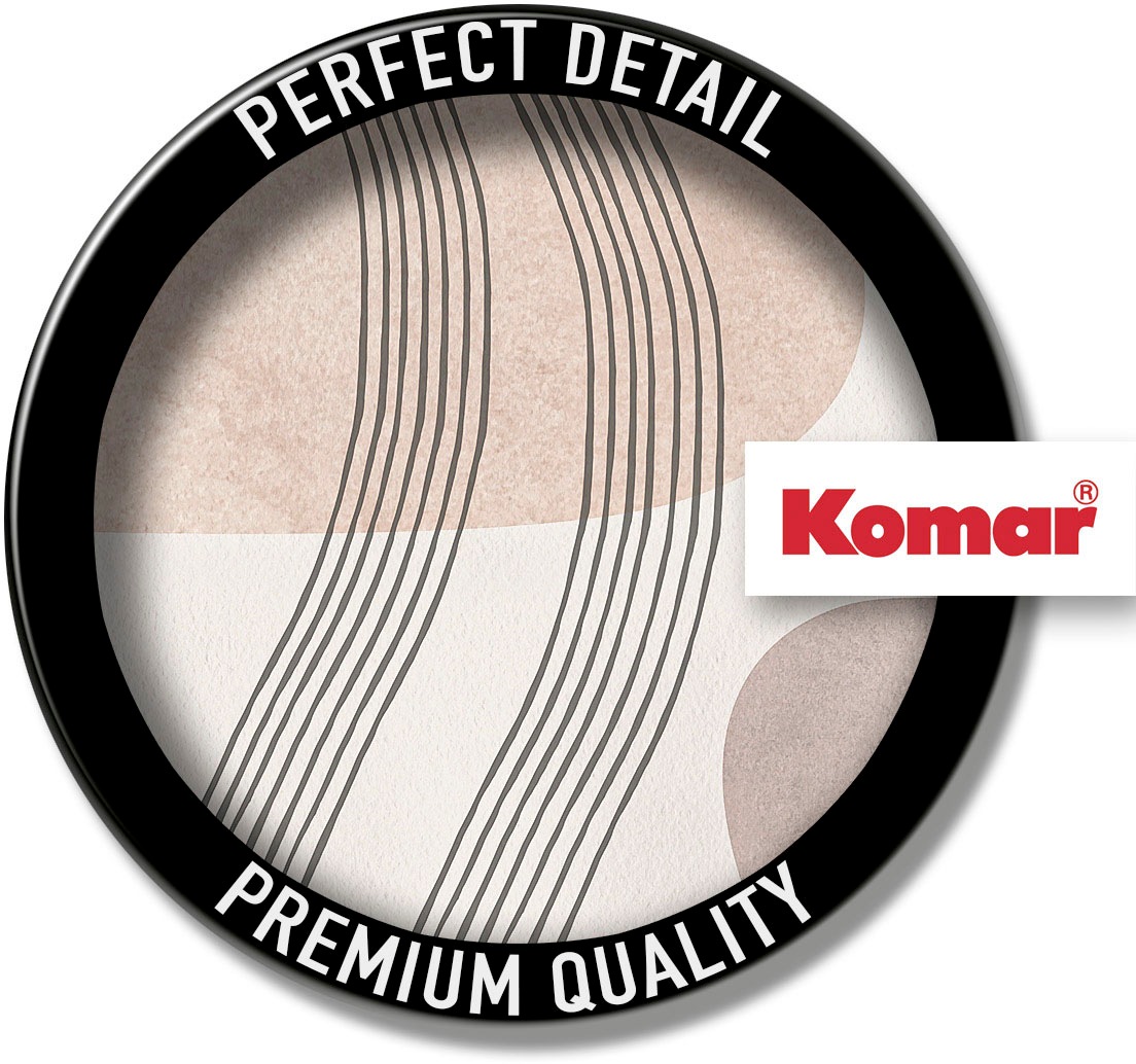 Komar Wandbild »Line Art Waves«, (1 St.), Deutsches Premium-Poster Fotopapier mit seidenmatter Oberfläche und hoher Lichtbeständigkeit. Für fotorealistische Drucke mit gestochen scharfen Details und hervorragender Farbbrillanz.