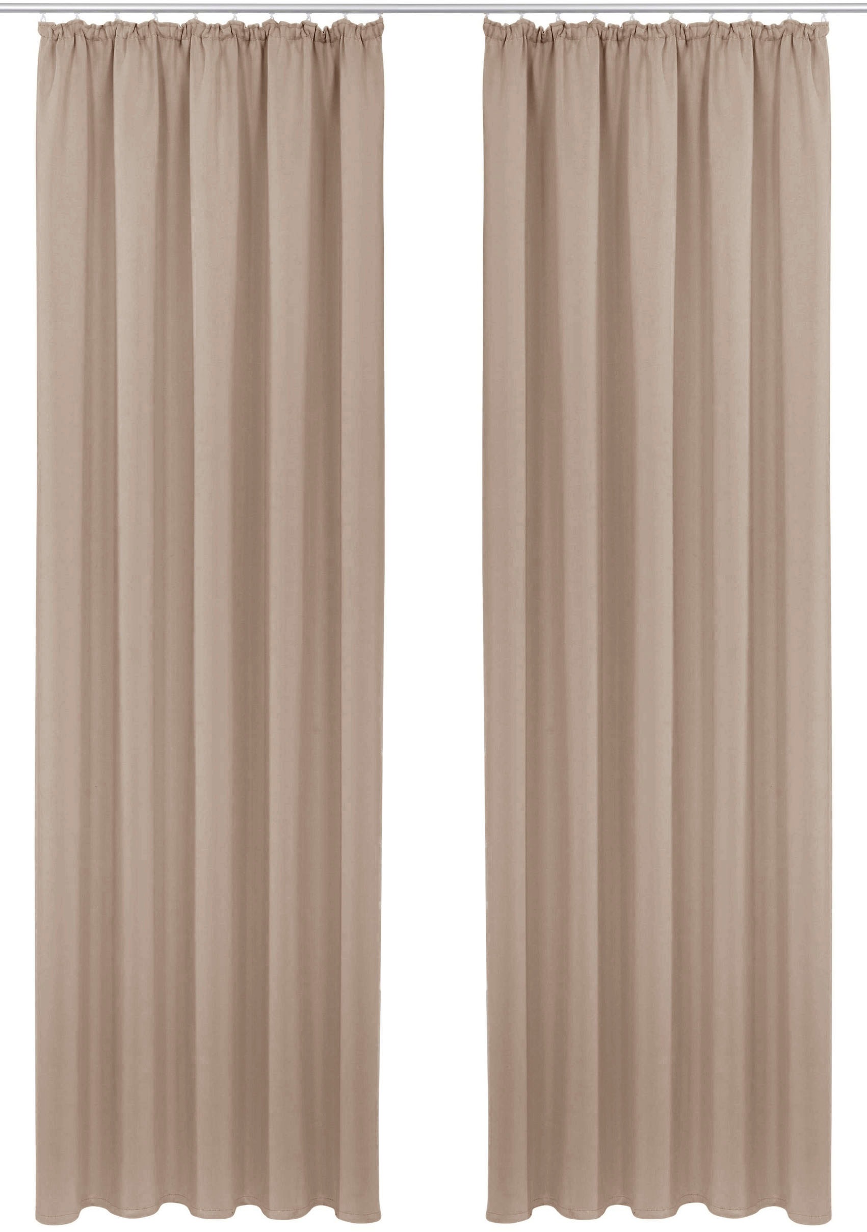 my home Gardine »SOLA«, (1 St.), Breite:130 cm oder 270 cm,1 Schal, einfarbig, Verdunkelung, Überbreite