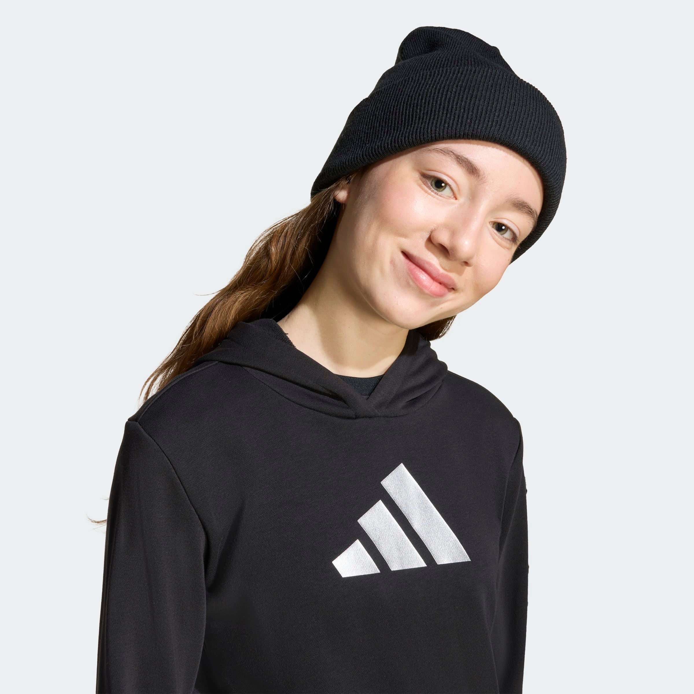 adidas Sportswear Kapuzensweatshirt »KIDS GRAFIK HOODIE«, für Kinder, mit Kapuze, in normaler Länge
