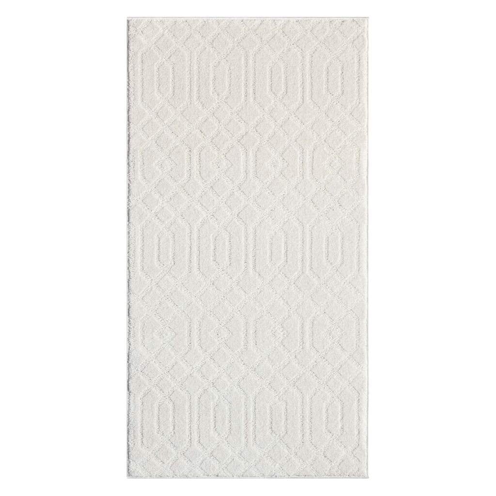 Carpet City Teppich »FLAIR138«, rechteckig, 11 mm Höhe, Kurzflor-Teppich, Skandi-Stil, Wohnzimmer