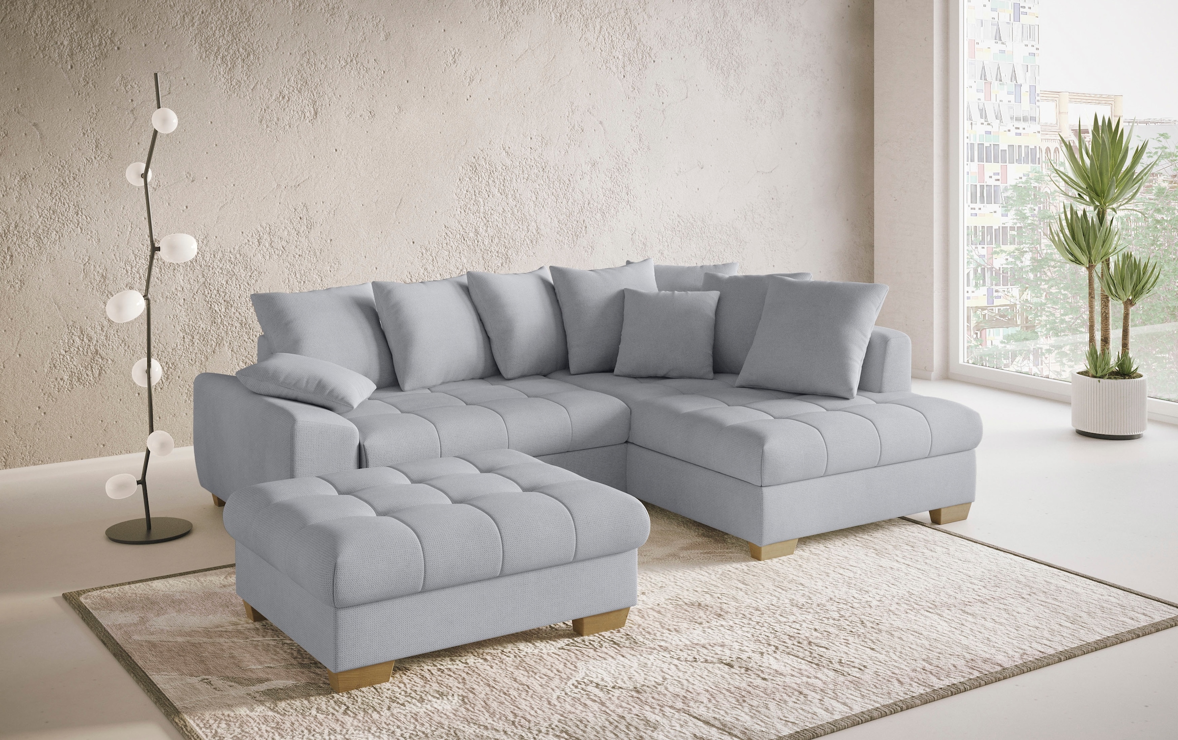 Mr. Couch Hocker »Nikita II« Kaltschaumpolsterung, bis 140 kg belastbar, passend zu der Garnitur