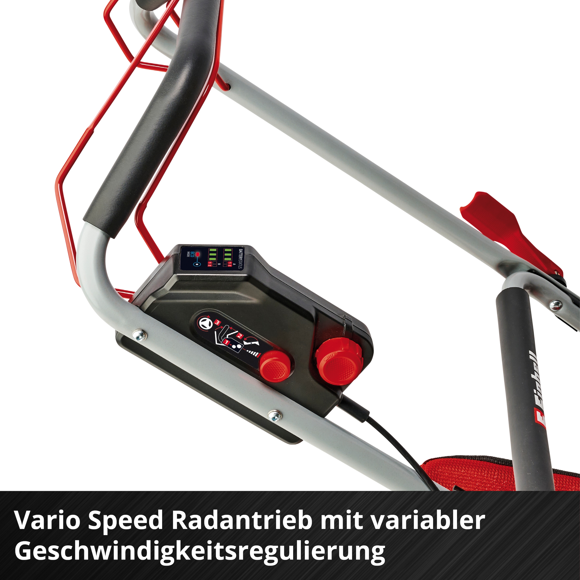 Einhell Akkurasenmäher »GP-CM 36/52 S Li BL (4x5,2Ah)« 4 x 5,2 Ah Plus Akkus und 2 Twincharger