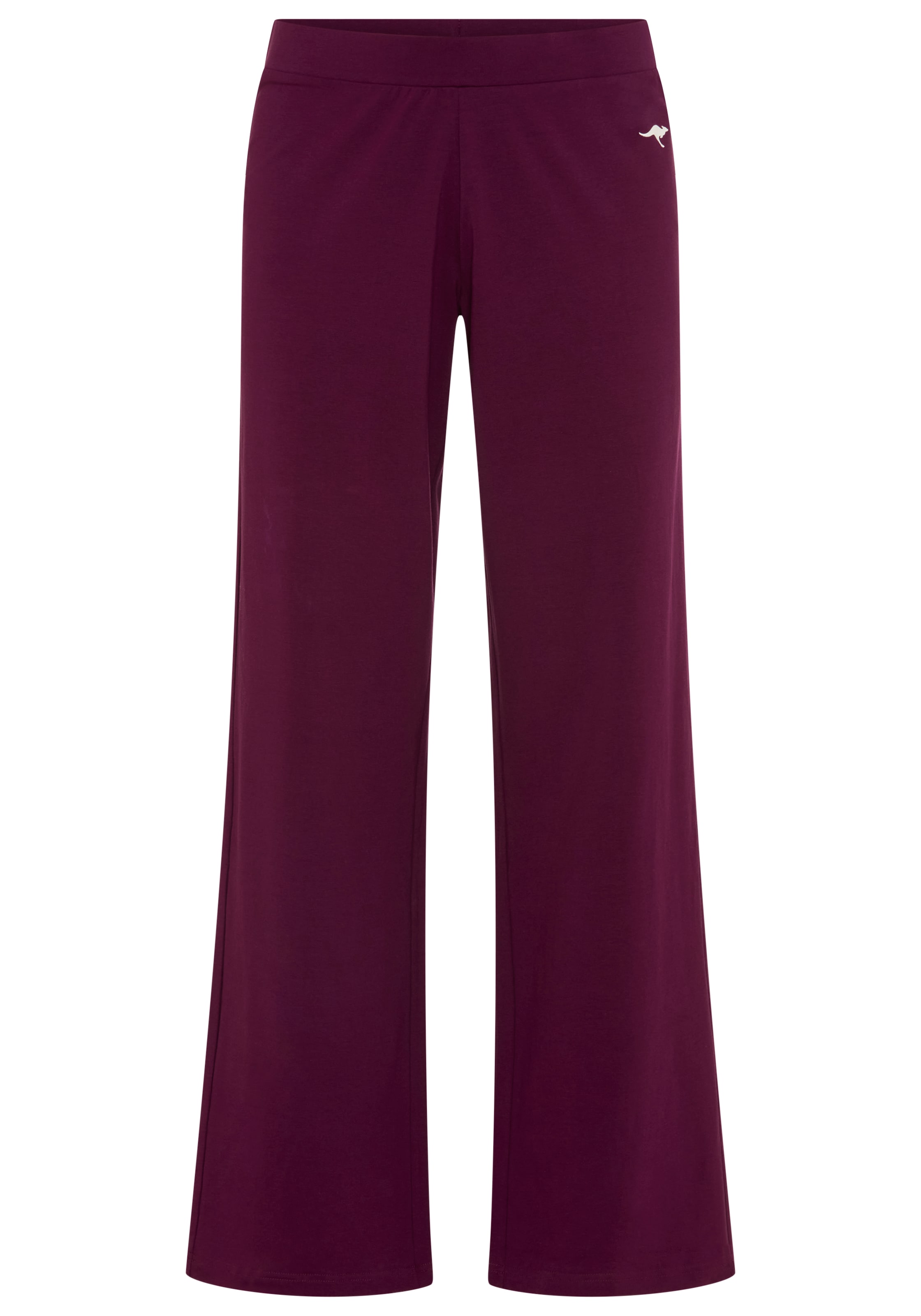 KangaROOS Jazzpants  mit Logodruck, in elastischer Jersey-Qualität