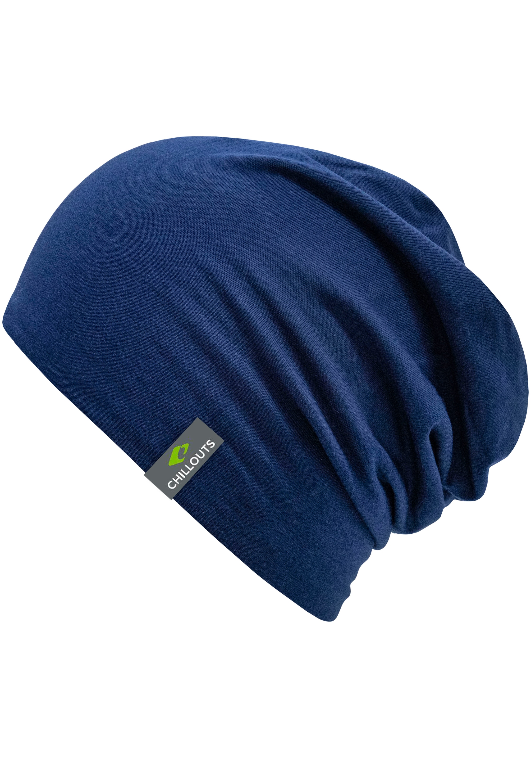 chillouts Beanie »Acapulco Hat«, lässiger Long-Beanie-Look, Baumwoll-Elasthan-Mix