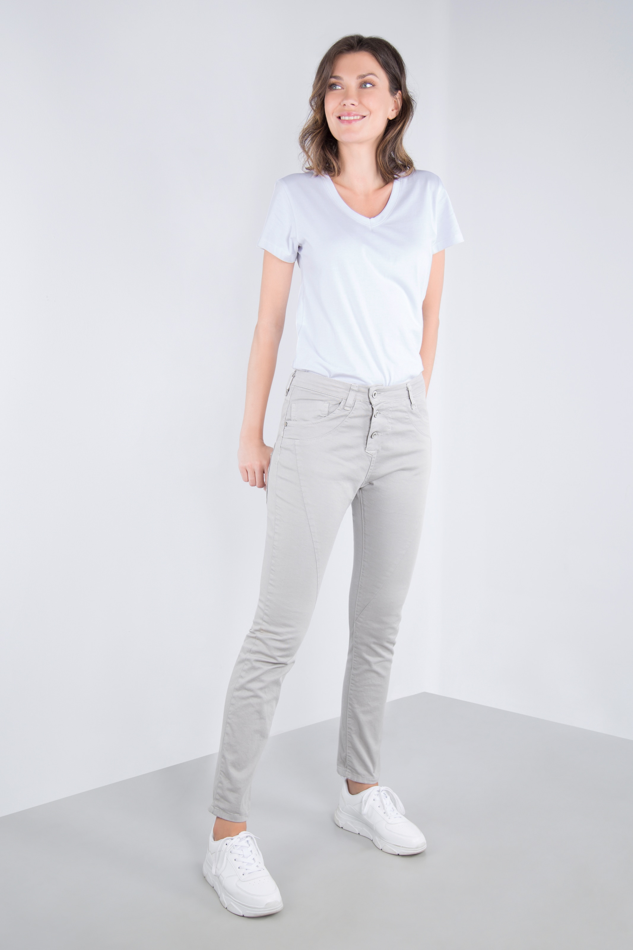 Please Jeans 5-Pocket-Jeans »P78A«, Crinkle Optik