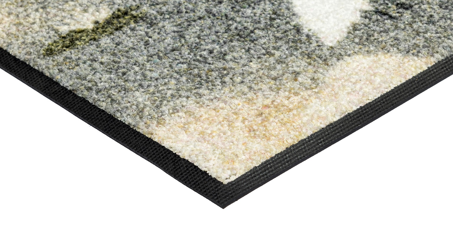 wash+dry by Kleen-Tex Fußmatte »Zen Flow« rechteckig 7 mm Höhe auch als Läufer erhätlich, waschbar und trocknergeeignet