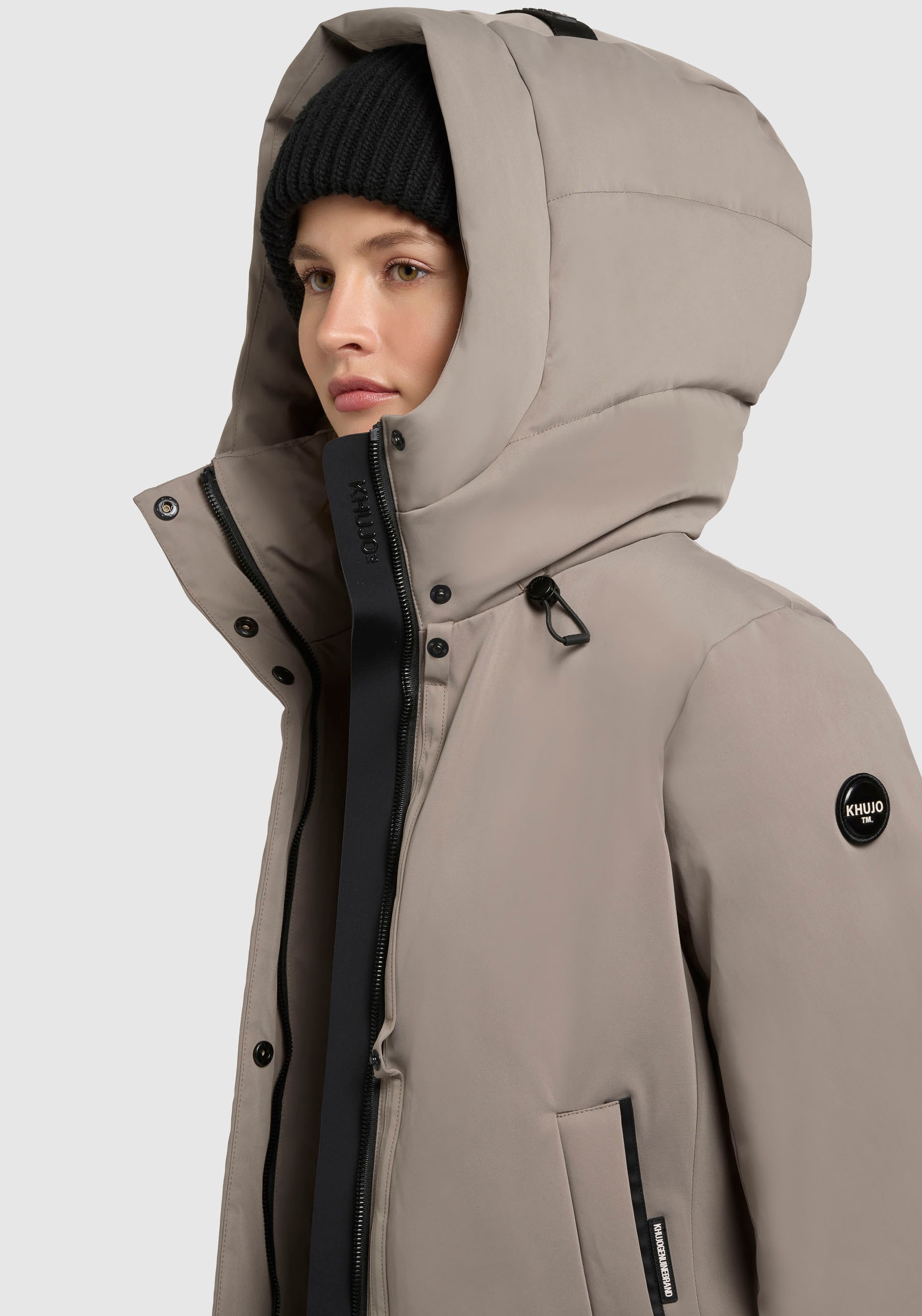 khujo Steppjacke »PALLA«, mit Kapuze
