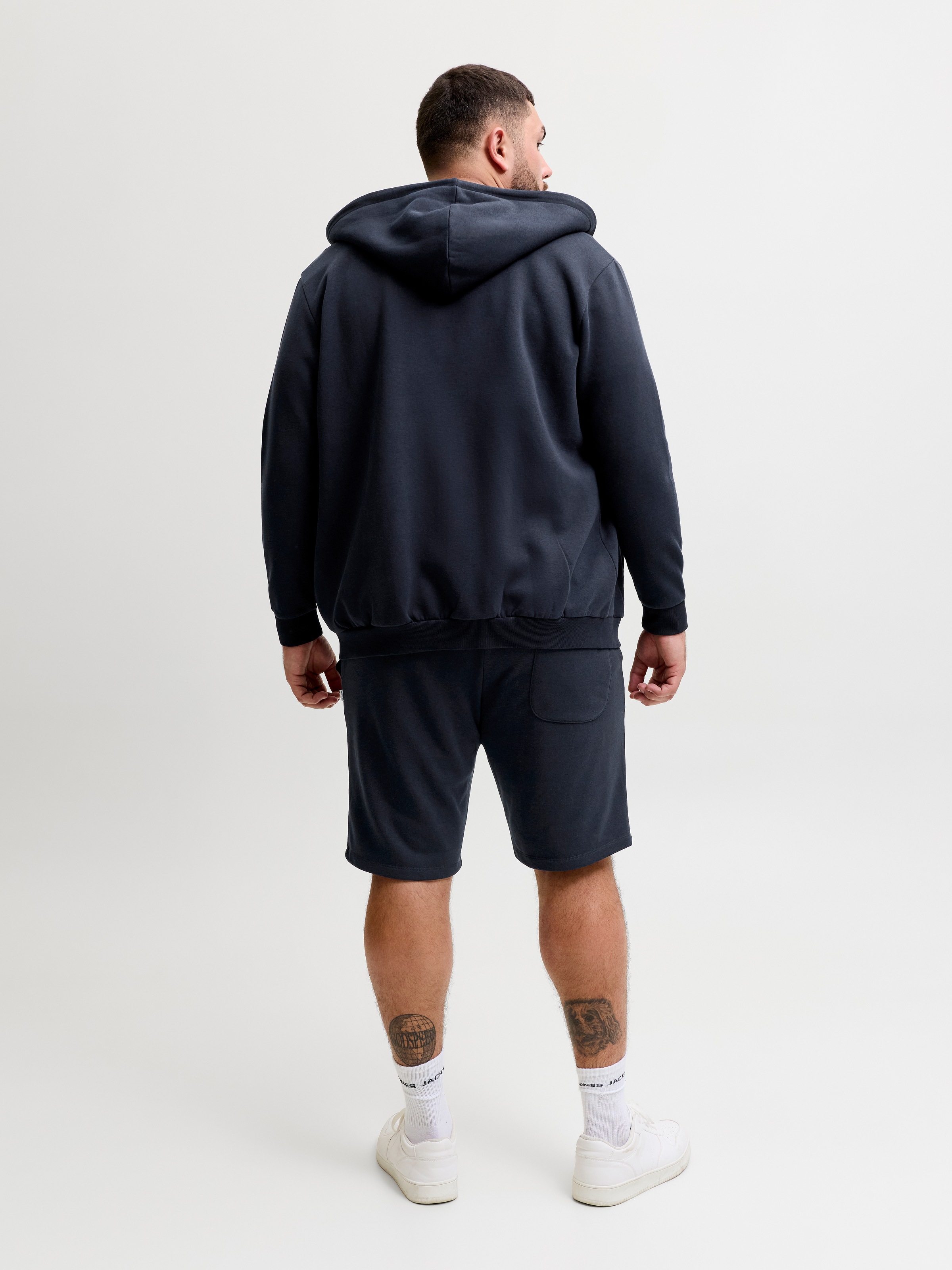Jack & Jones PlusSize Sweatshorts »JPSTGORDON BRADLEY SWEAT SHORTS MI PLS«  Materialmix, normal geschnitten