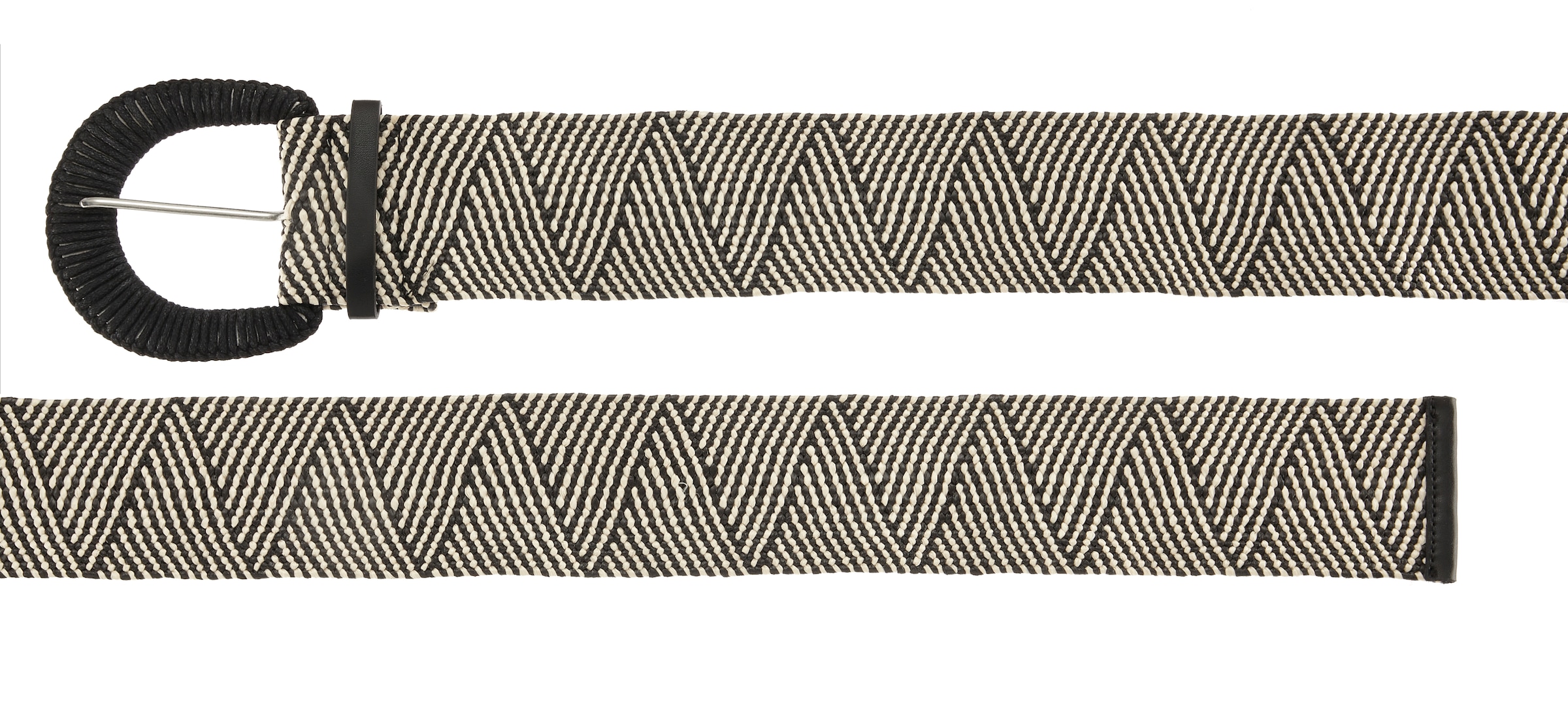 LASCANA Taillengürtel »Stretchgürtel, Schmuckgürtel, Gürtel für Kleid & Overall, Bauchgürtel« NEU moderne Bast-Optik, mit Shaping-Effekt dank elastischem Material