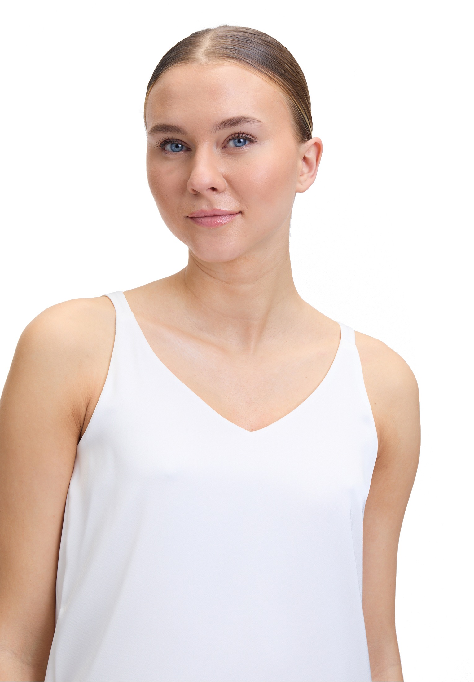 Vera Mont Satinbluse »Satin-Bluse mit V-Ausschnitt«