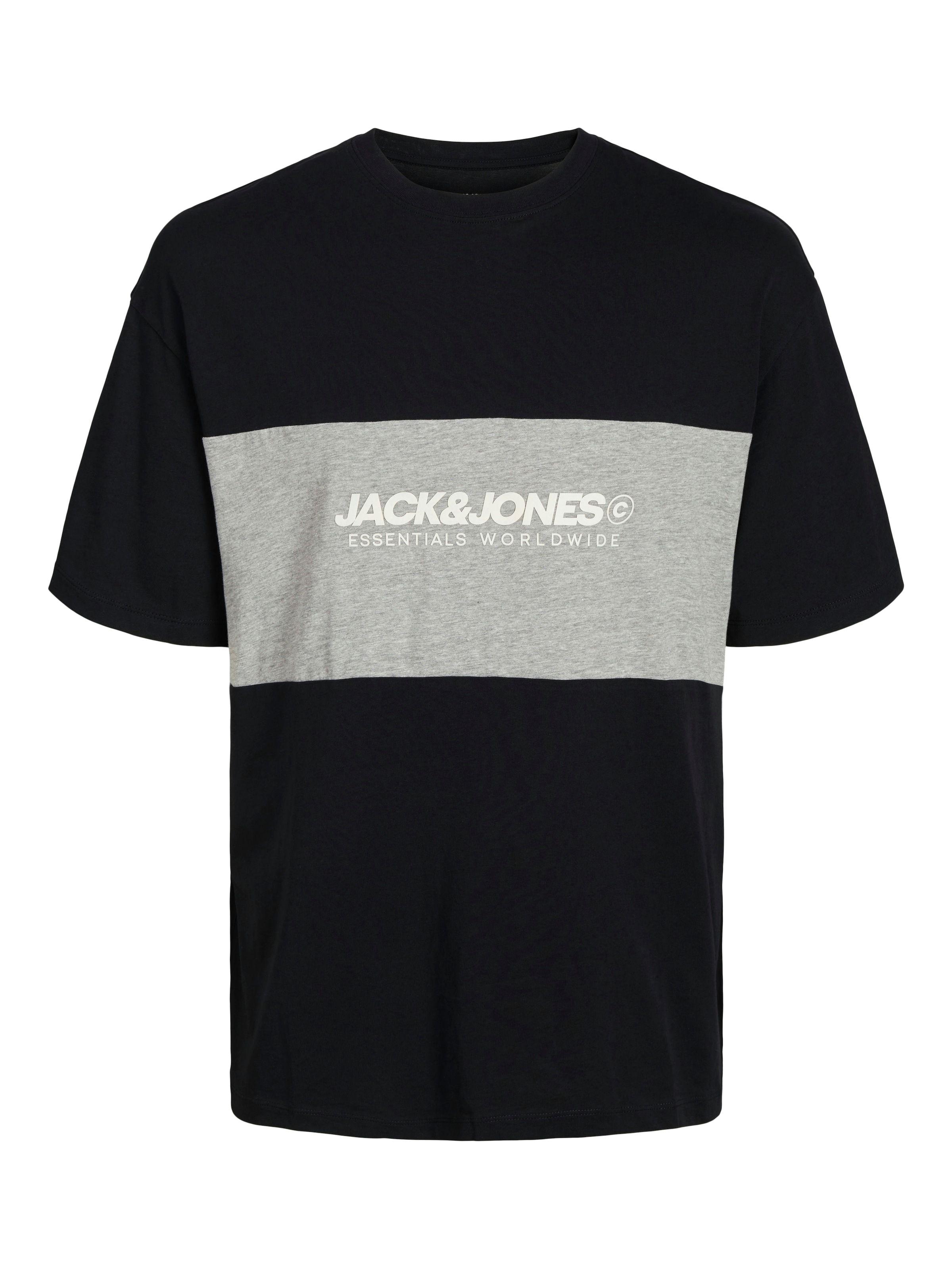 Jack & Jones Rundhalsshirt »JJELEGACY BLOCKING TEE SS O-NECK NOOS«