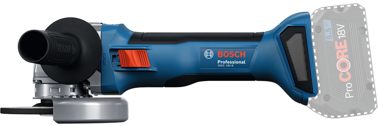 Bosch Professional Akku-Winkelschleifer »»GWS 18V-8««, in L-BOXX 136, ohne Akku, ohne Ladegerät
