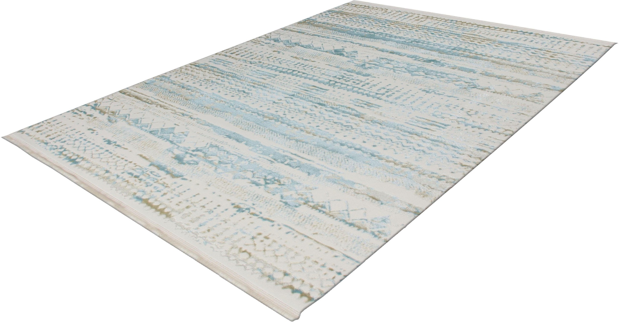 calo-deluxe Teppich »Texsa 250«, rechteckig, 15 mm Höhe, Vintage Design, Wohnzimmer