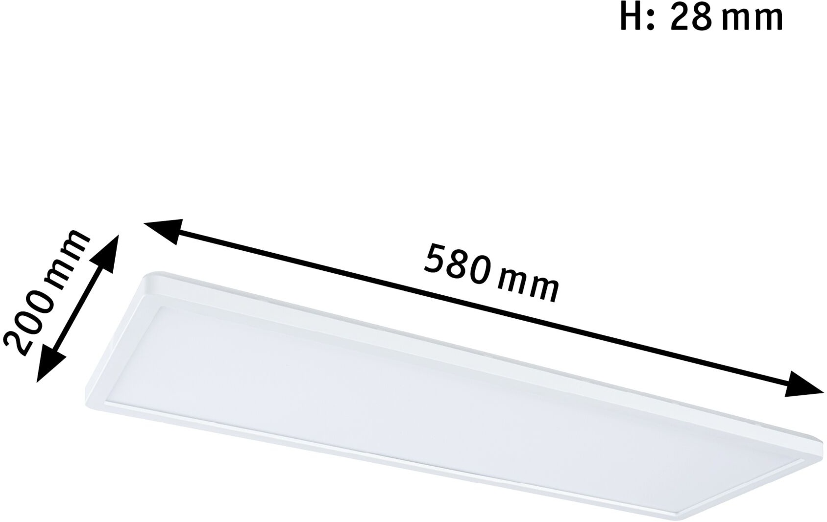 Paulmann LED Panel »Atria Shine«, 1 flammig